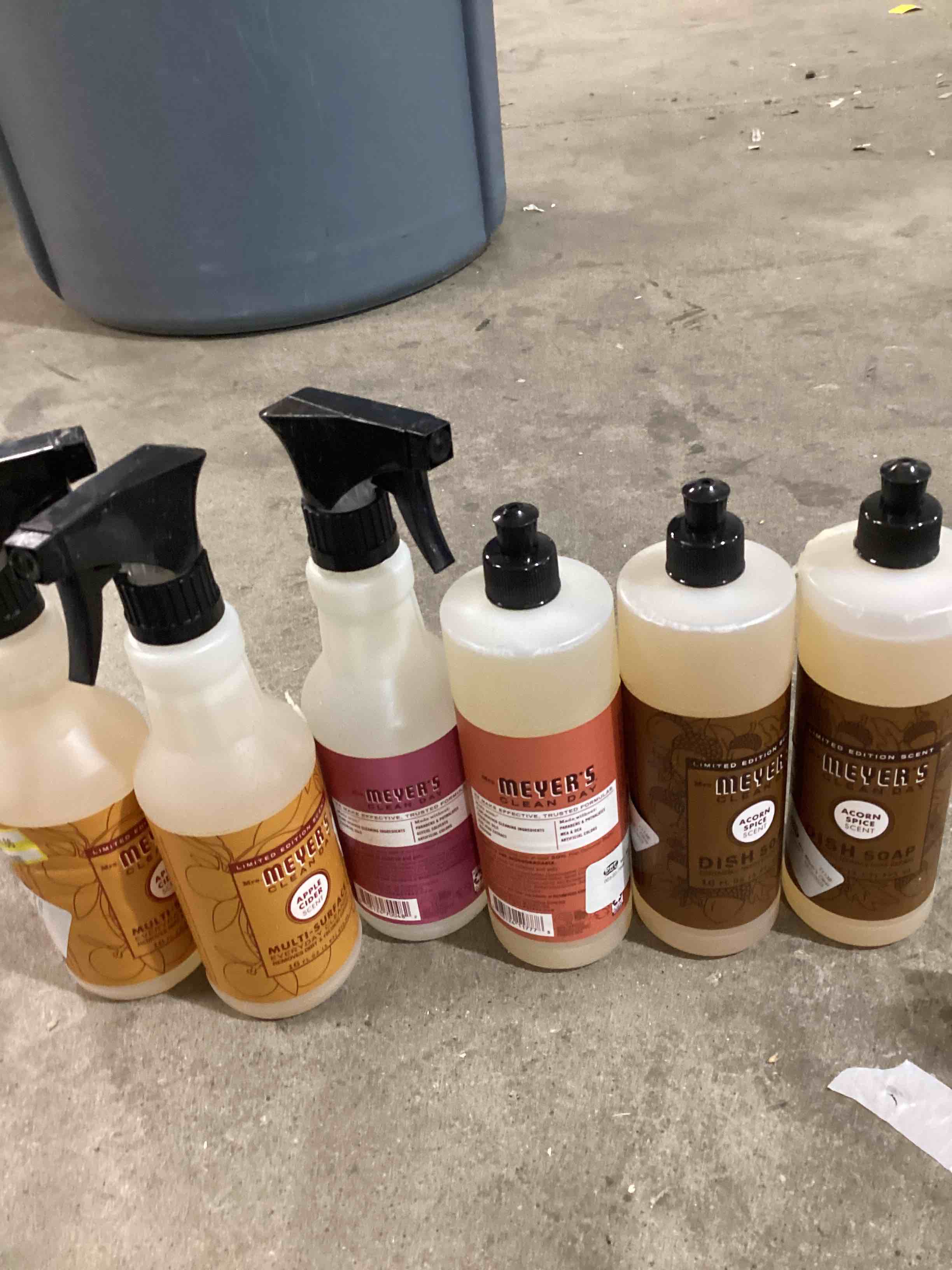 Assorted meters clean day items 