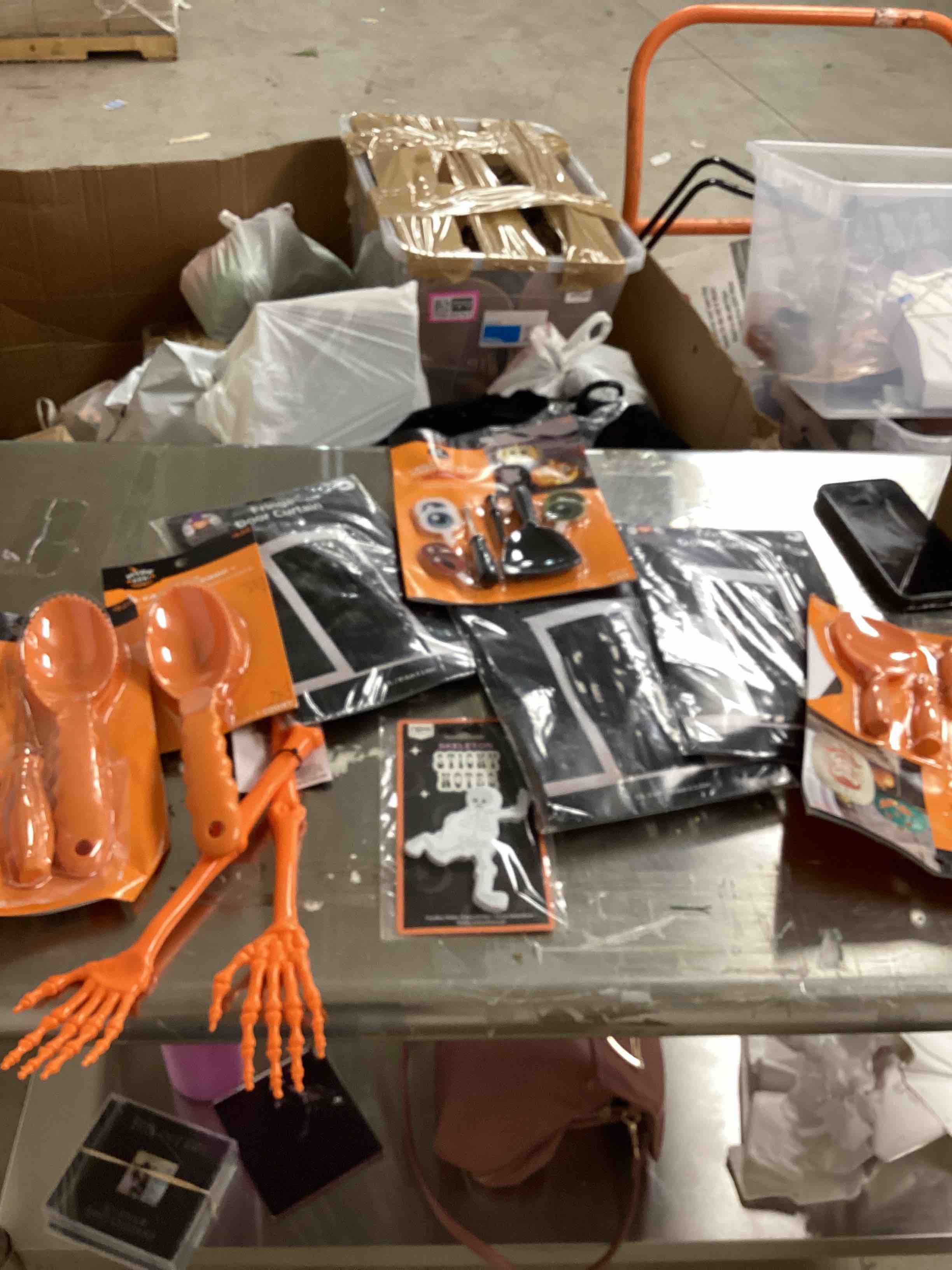 assorted halloween items