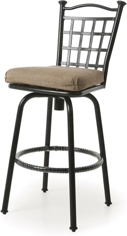 impacterra 30” barstools linen seasame autumn rust 