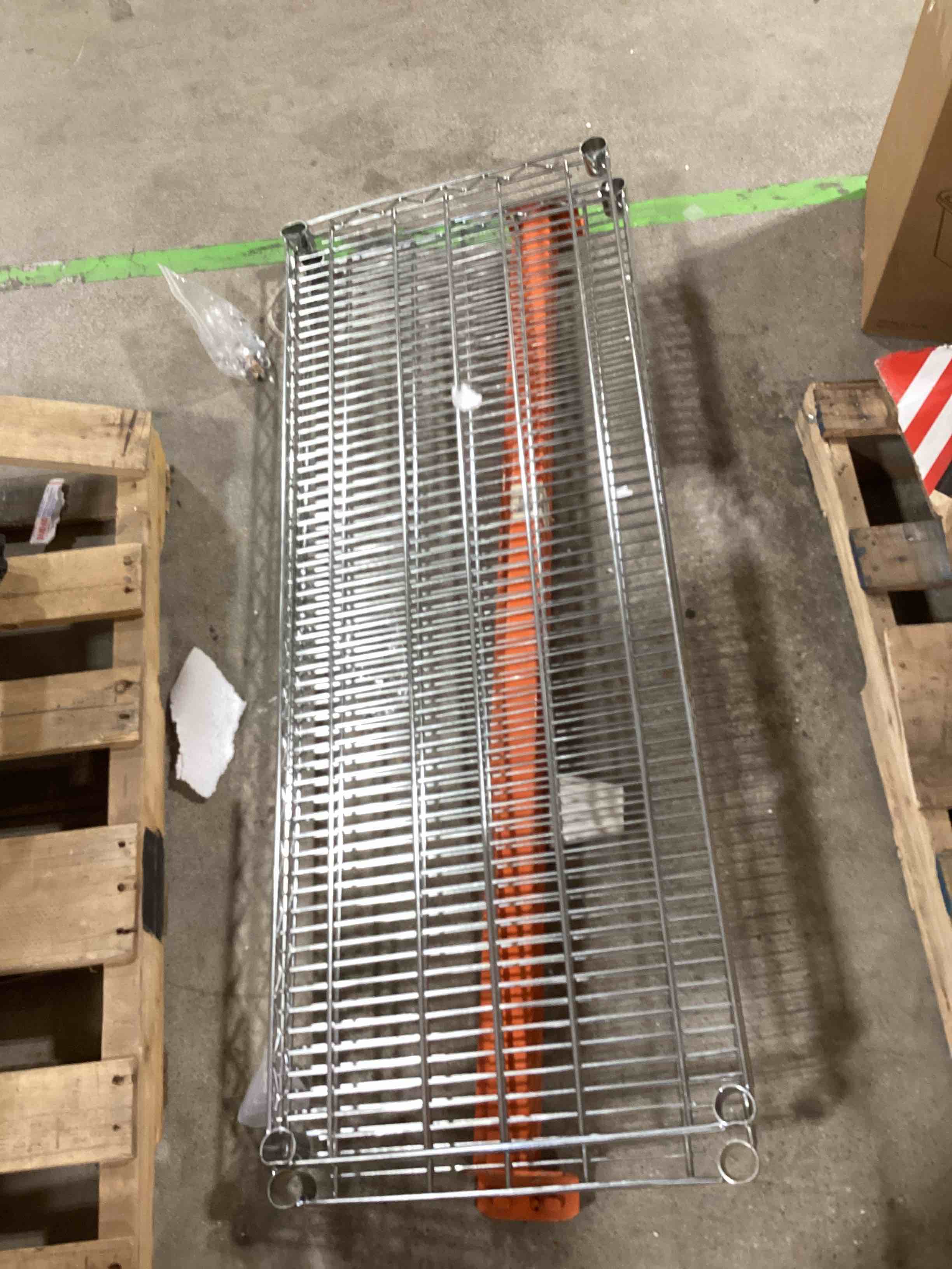 Spare shelf racks 