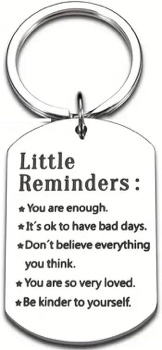 Senfour Inspirational Gift Keychain ( 9 in a bag)