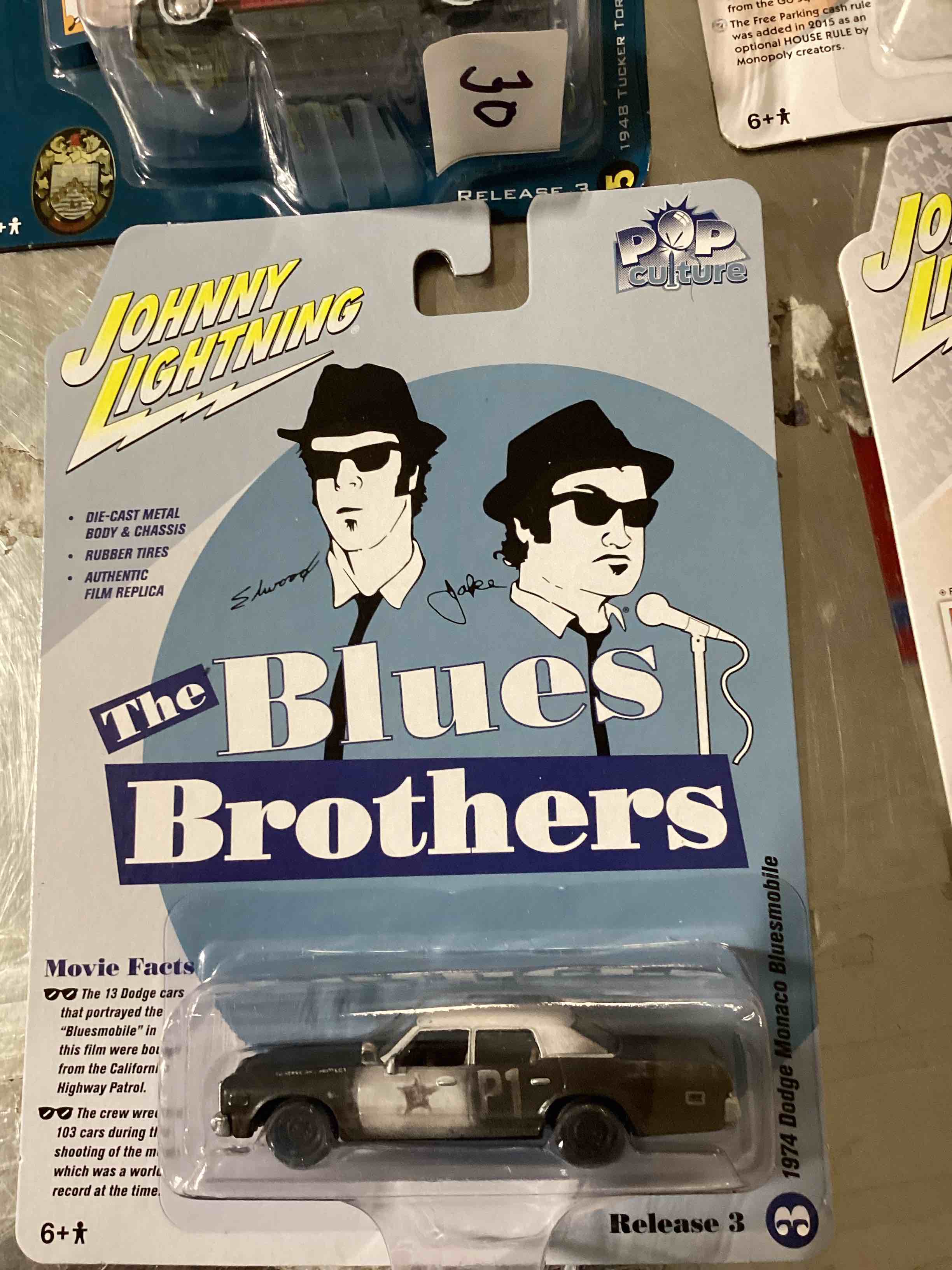 Assorted Johnny Lighting Cars 