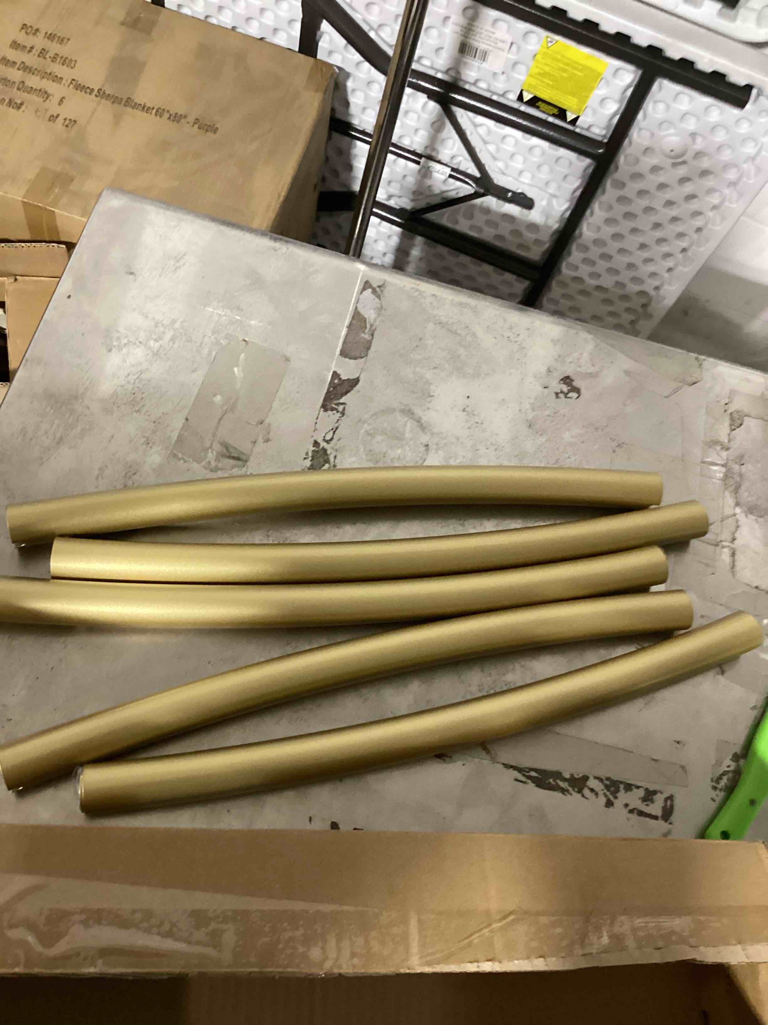 YNL shower curtain Rod gold 