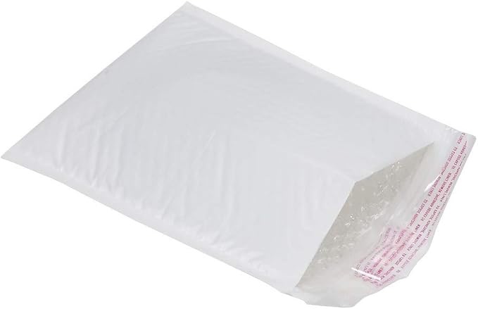 Staples Poly bubble mailers no.5 10 1/2 in x 15 in white 25 count
