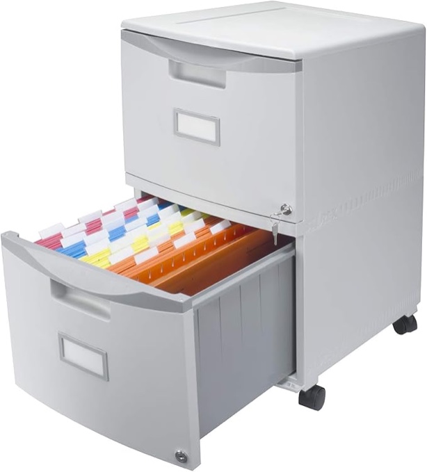 tan vertical plastic 2 drawer filing cabinet 
