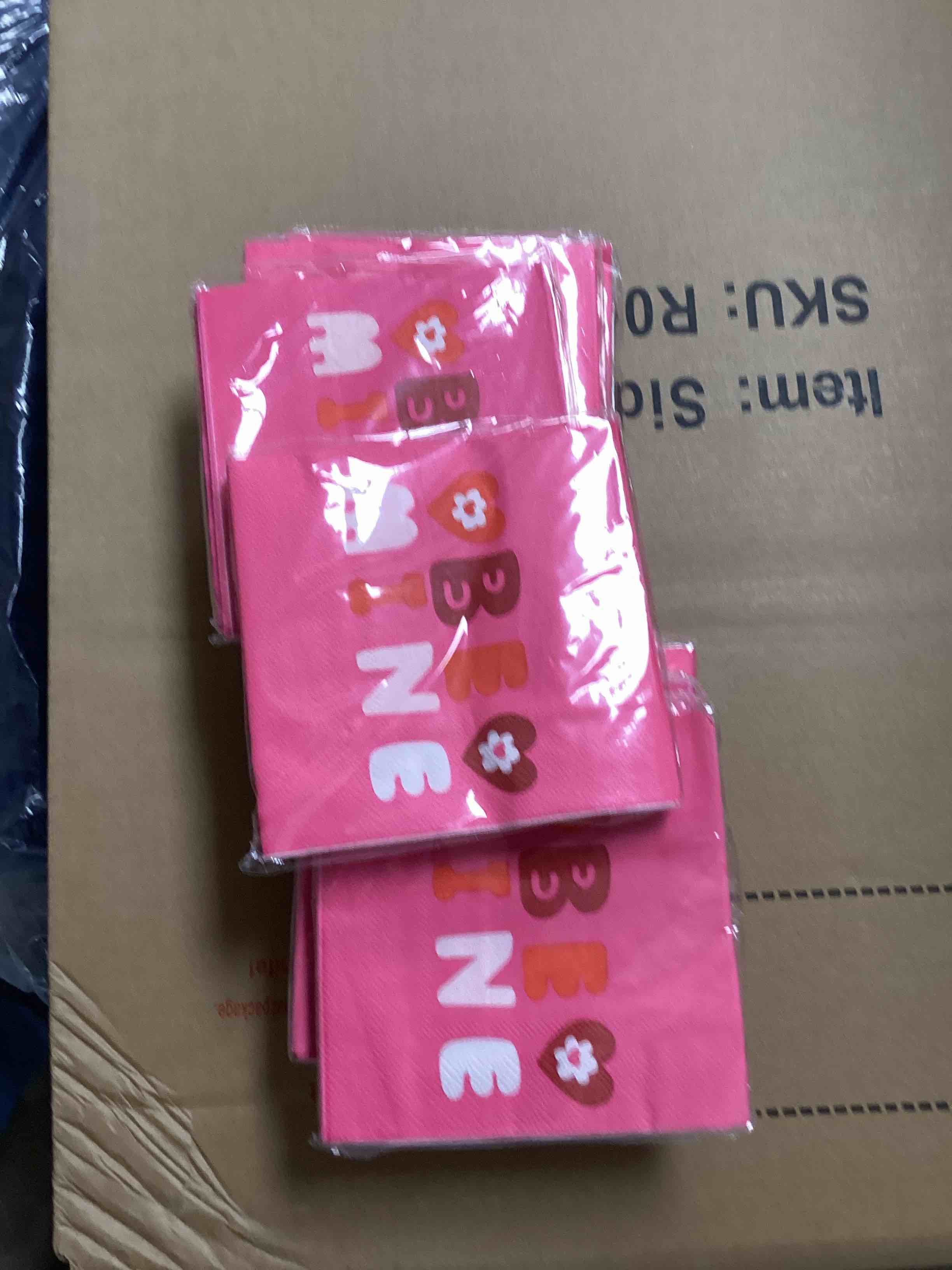 be mine napkins 9 packs 