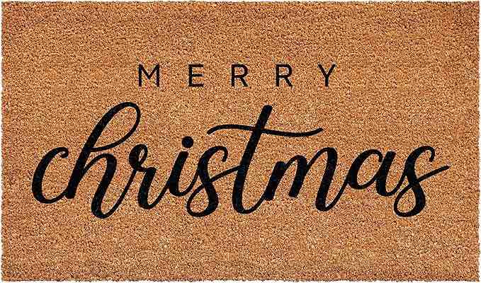 calloway mills 109093048 classic christmas doormat 30" x 48"