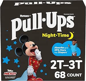 Pull-Ups Boys  Night-Time Training Pants  2T-3T  68 Ct 