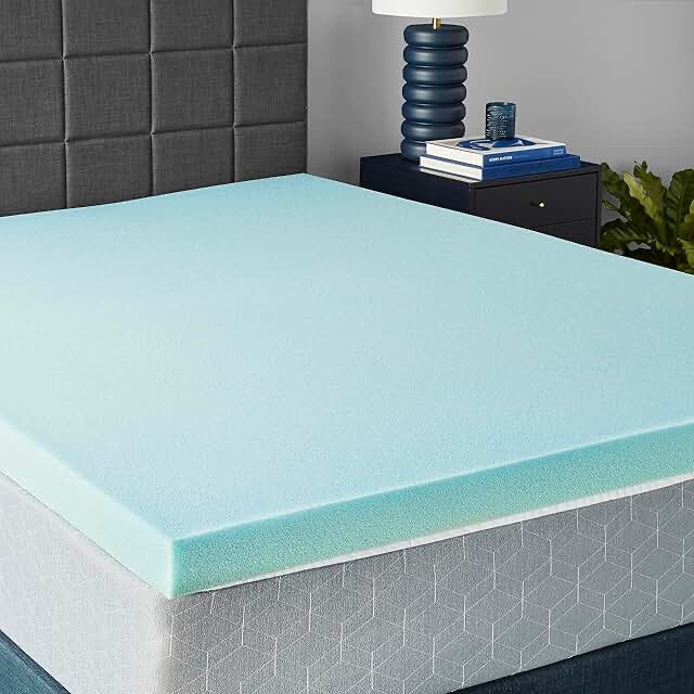 memory foam topper, full/queen  