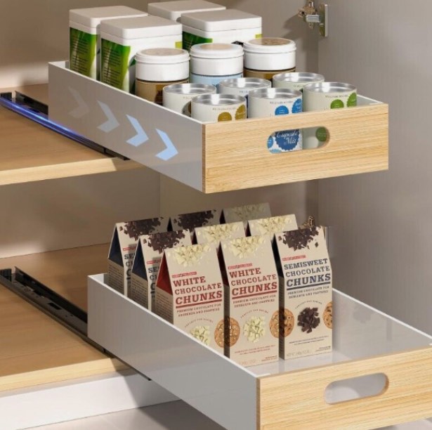pokipo pull out cabinet organizer