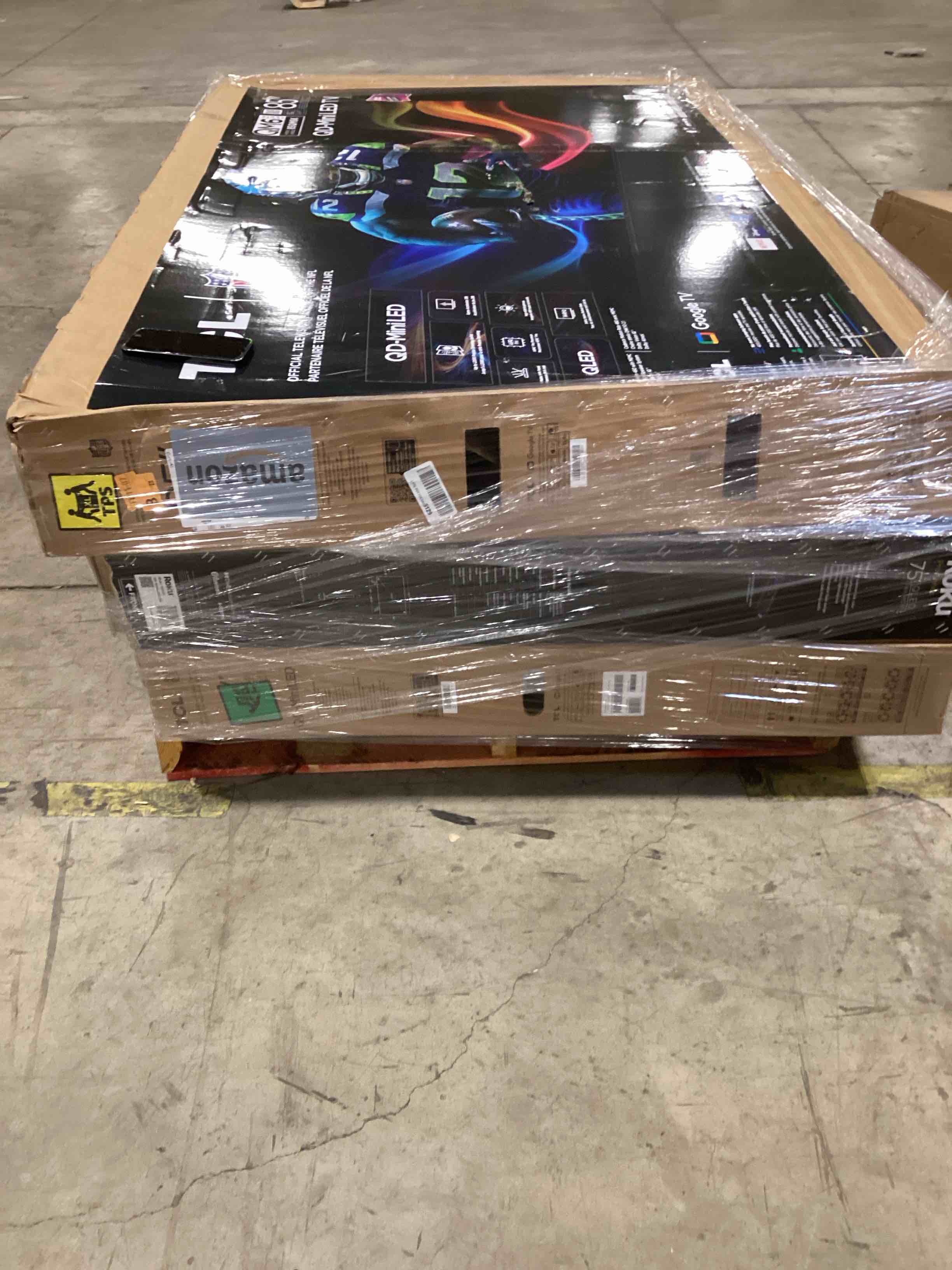 (3) tv different brands for parts 