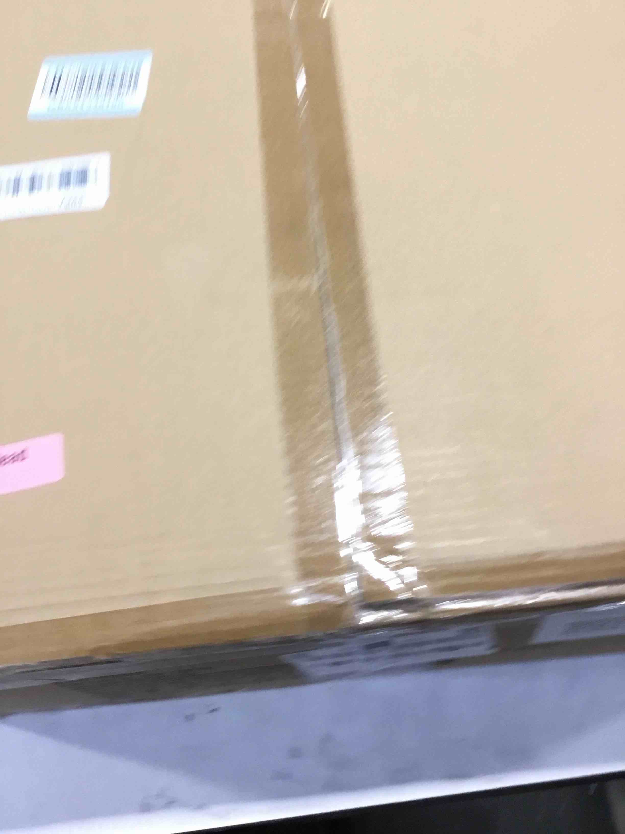 Condition photo showing As Is for VEVOR Acrylic Folding Tray Table, Acrylic End Table with Folding X Leg, Clear Acrylic Side Table for Coffee, Drink, Food, Snack for Living Room & Bedroom Rectangular 11.4"D x 15.7"W x 22.8"H