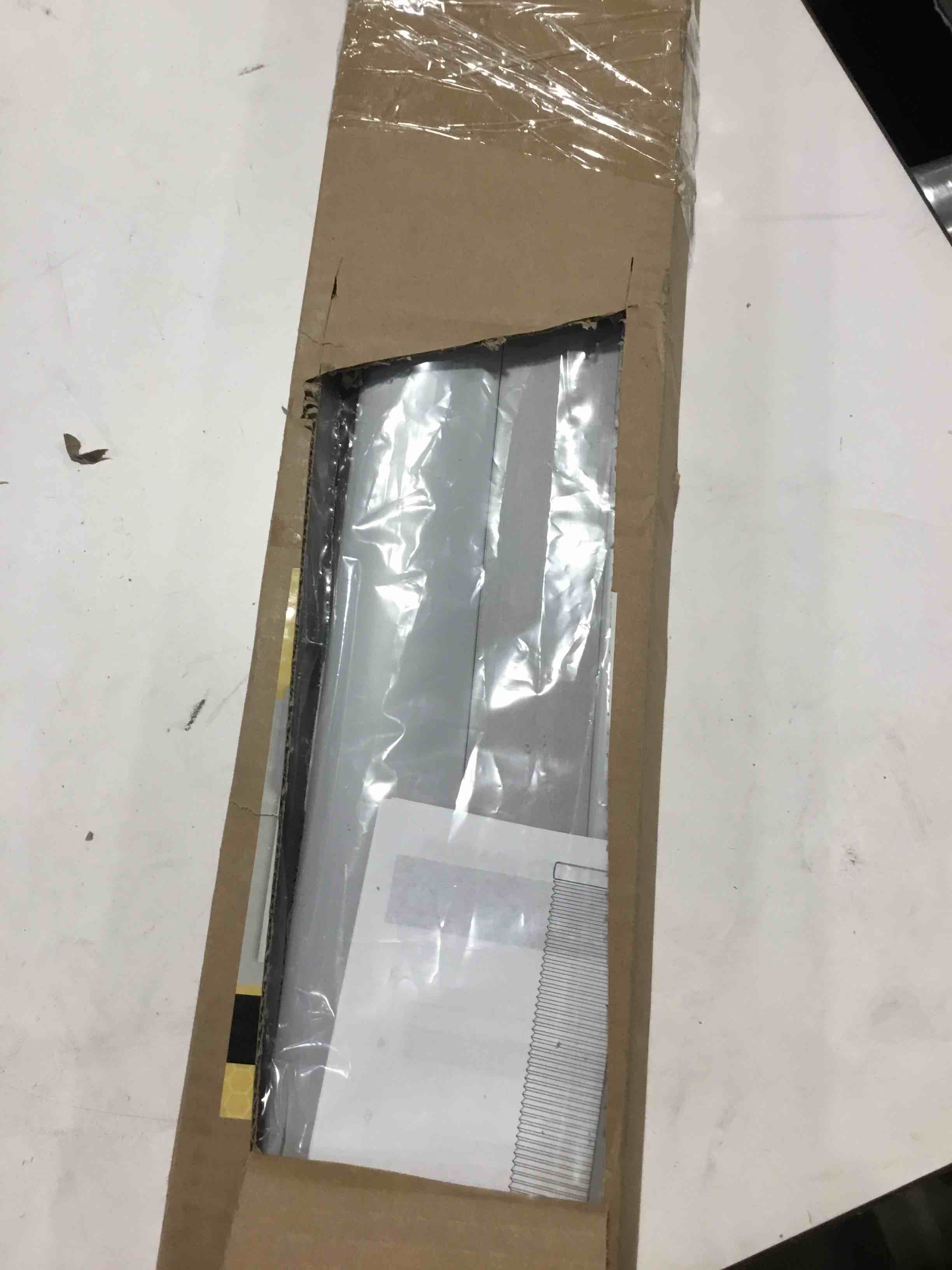 Condition photo showing As Is for UNISHADES Light Filtering Cordless Cellular Shades, Honeycomb Blinds for Indoor Windows, for Window 