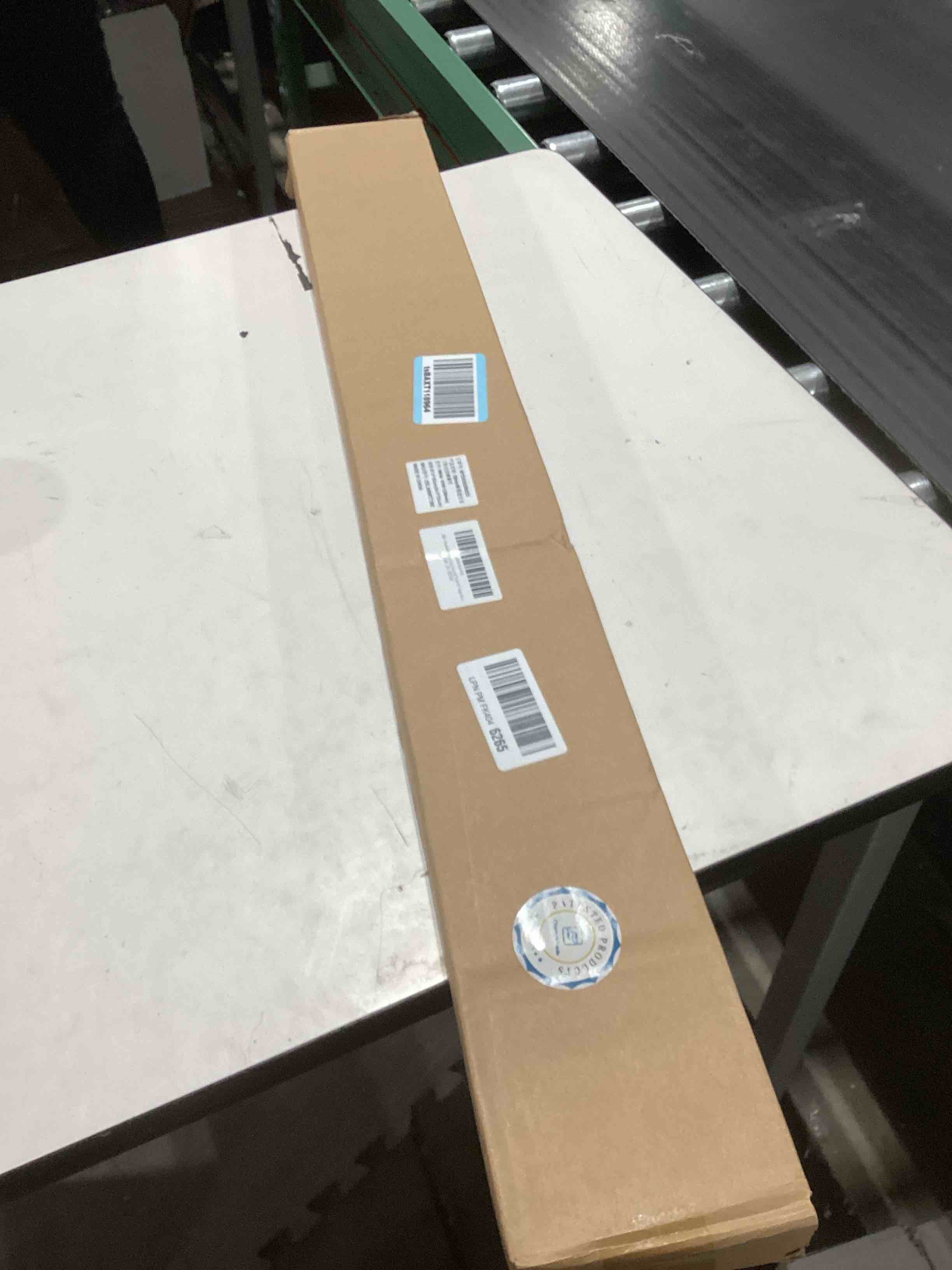 Condition photo showing As Is for Changshade Blackout Cellular Shades Cordless, Top Down Bottom Up Blinds for Windows, 1.5" Single Cell Pleated Honeycomb Window Shades for Bedroom, Child Room,34.5" Width×72" Height,White Blackout-white 34.5"W*72"H