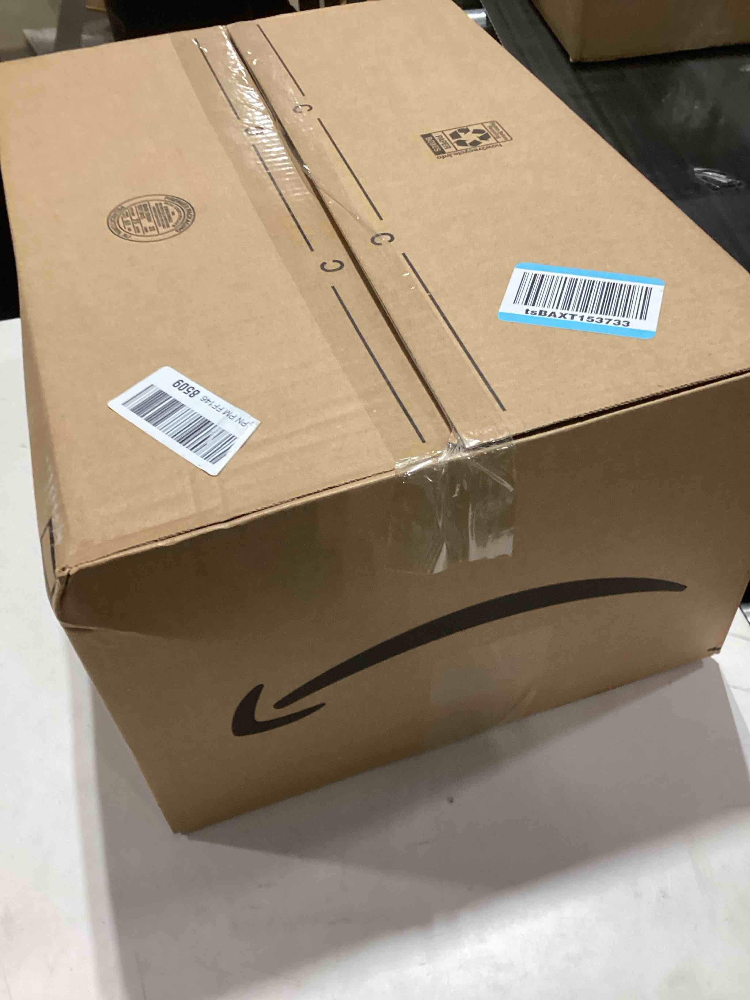 Condition photo showing As Is for Christmas Nativity Canvas Painting Swaddled Baby Savior Praying Holy Man and Woman Humble Sheep Manger Scene Quiet Night Suitable for Teenagers Home Bedroom Living Room Study Wall Art Decoration Christmas05 24"L x 16"W