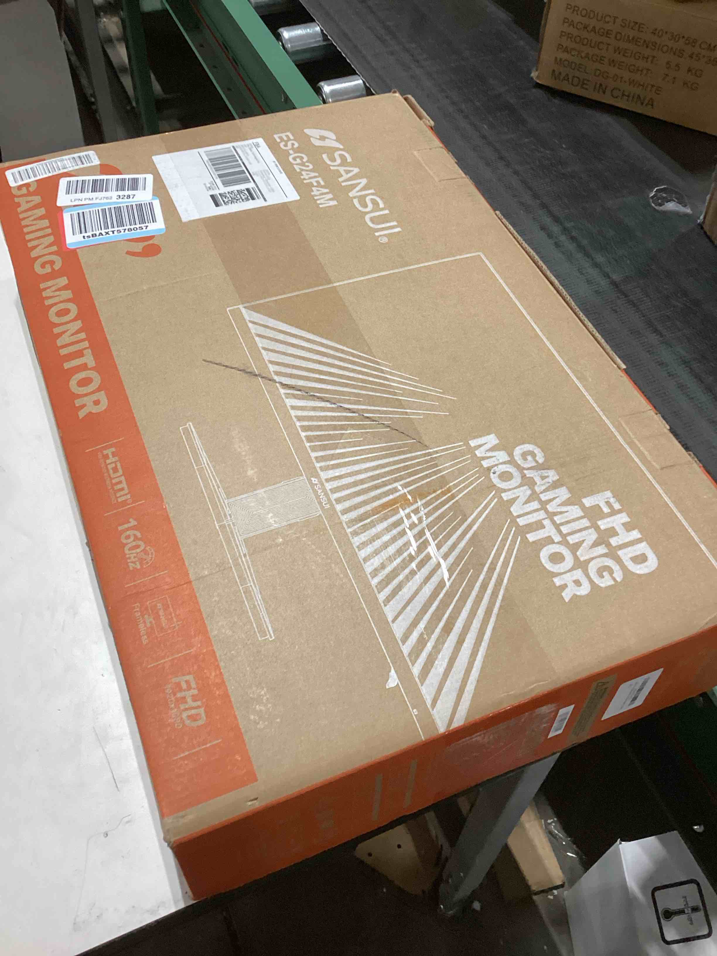 Condition photo showing As Is for SANSUI 24 Inch Gaming Monitor 160Hz FHD 1080P Computer Monitor, FreeSync 1ms 4000:1 Contrast, HDMI DP Ports VESA Support Eye Care Monitor for Gaming Office (HDMI Cable Included ES-G24F4M) 24 Inch/160Hz/Gaming 24 Inch/160Hz/Gaming