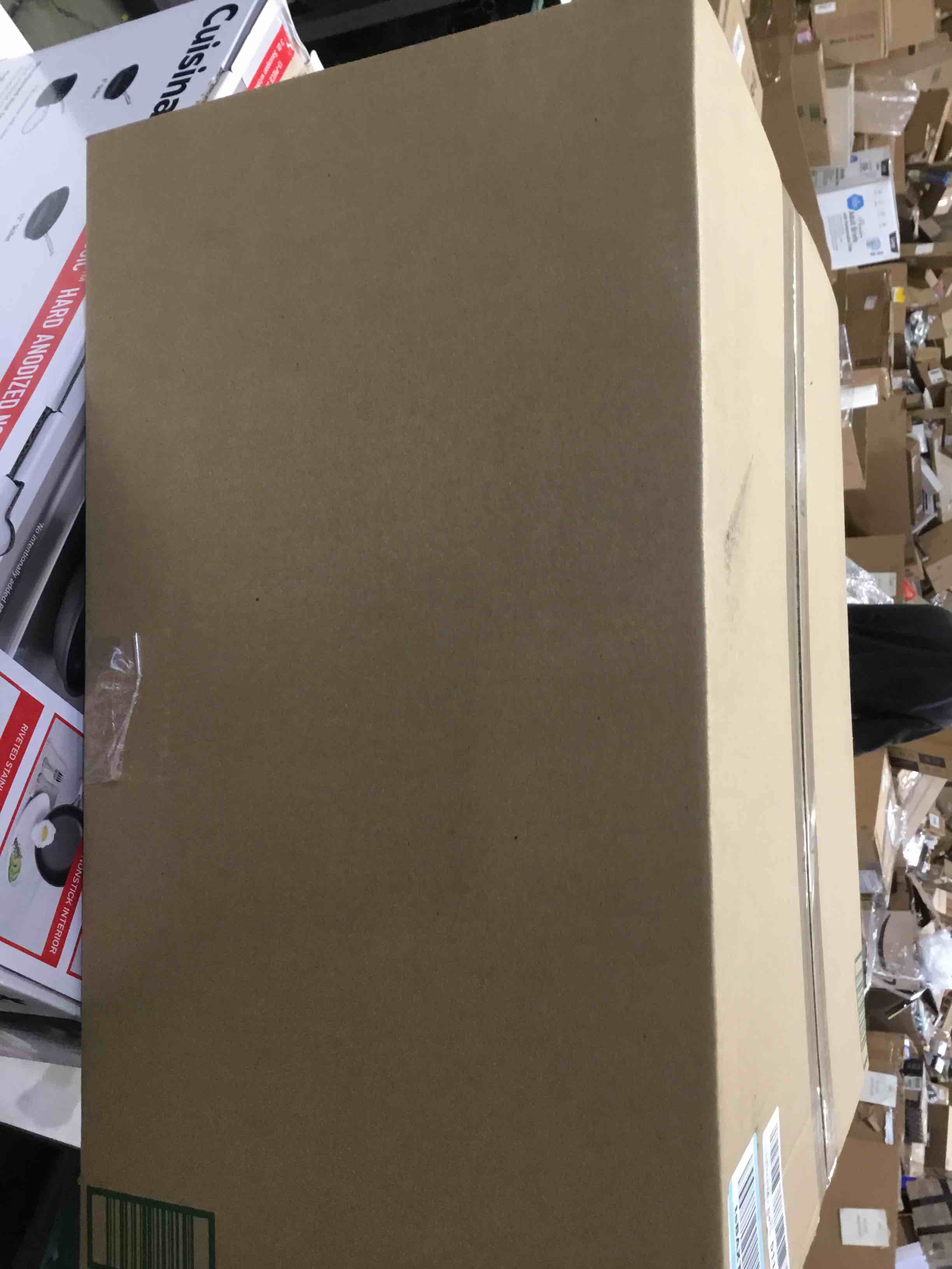 Condition photo showing As Is for Best Pet Supplies Dog House Bed Crate Mat Tent Indoor Round Soft Plush for Small, Medium, and Large Breeds - Gray, 20 x 20 x H:22" Gray (Tent) 20" x 20" x H:22"