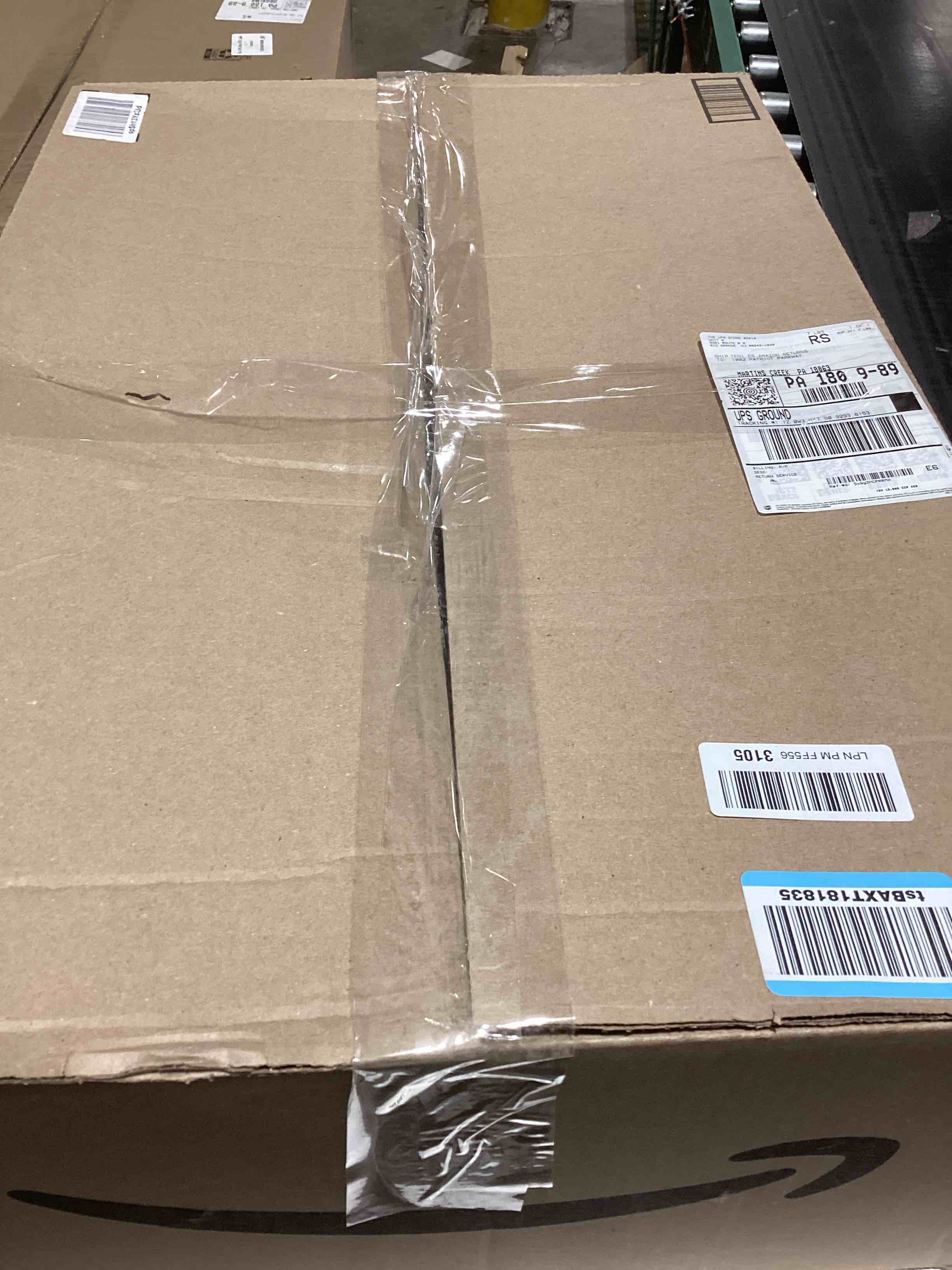 Condition photo showing As Is for Pet Stairs - Home and Vehicle Foldable Nonslip Dog Steps with 4-Step Design - For Puppies, Kittens, and Other Small Pets by PETMAKER (Tan)