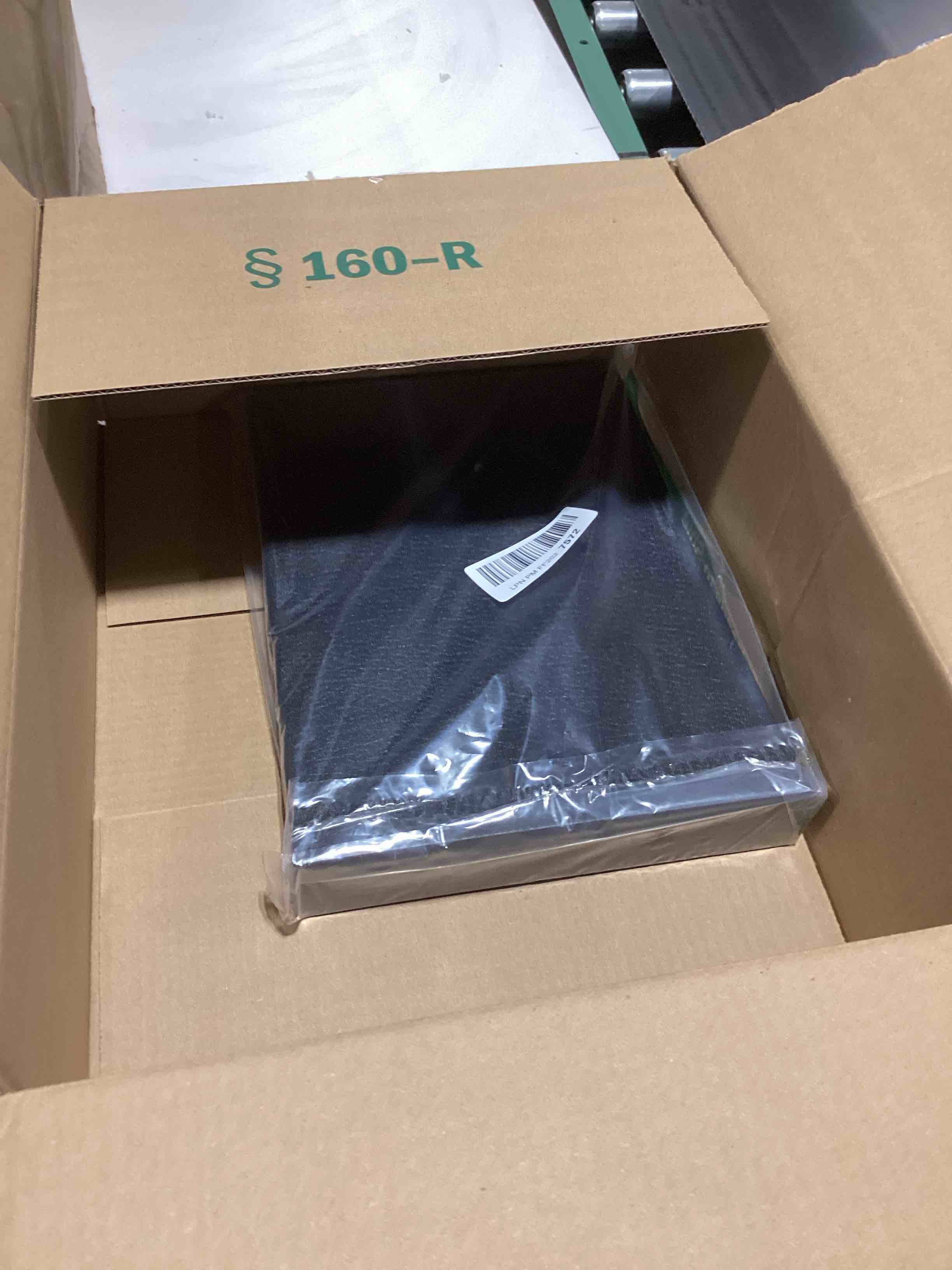 Condition photo showing As Is for 11x17 Landscape Binder, Durable Poly 3-Ring Document Organizer with 1.5 Inch Reinforced Angle D-Ring. Black Portfolio Art Binder for Artwork Storage, Spreadsheets, Display Tattoo Book, Blueprints