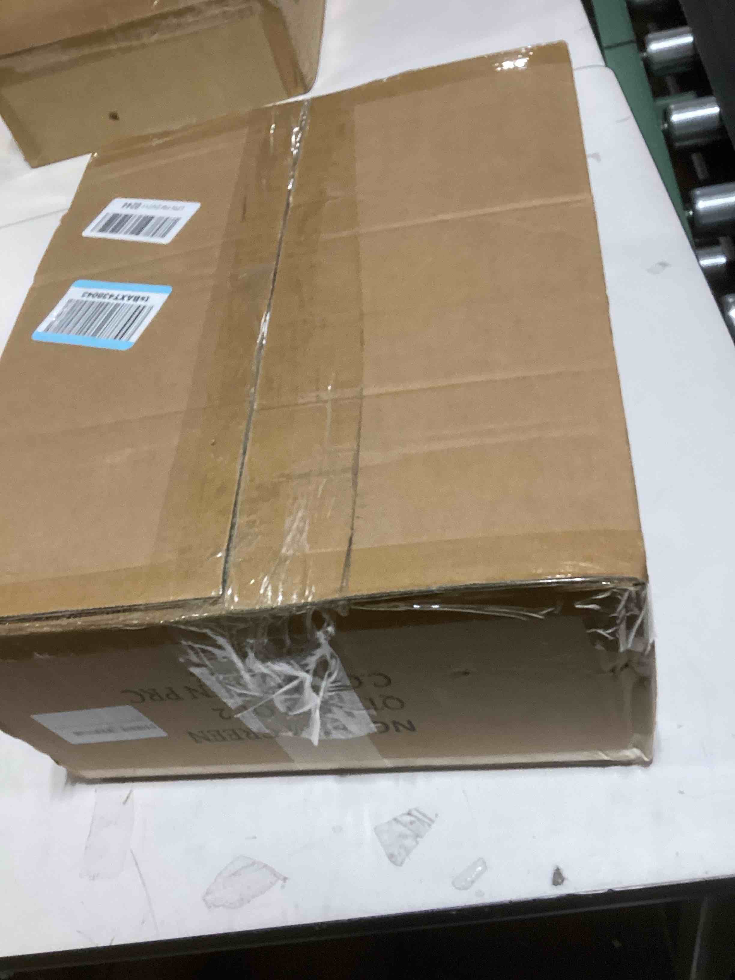 Condition photo showing As Is for 21" Artificial Cypress Topiary Outdoor Plants with Spike, 2 Pack Faux Cedar Bushes UV Resistant Fake Shrubs for Front Porch Décor 21 Inch - 2pack