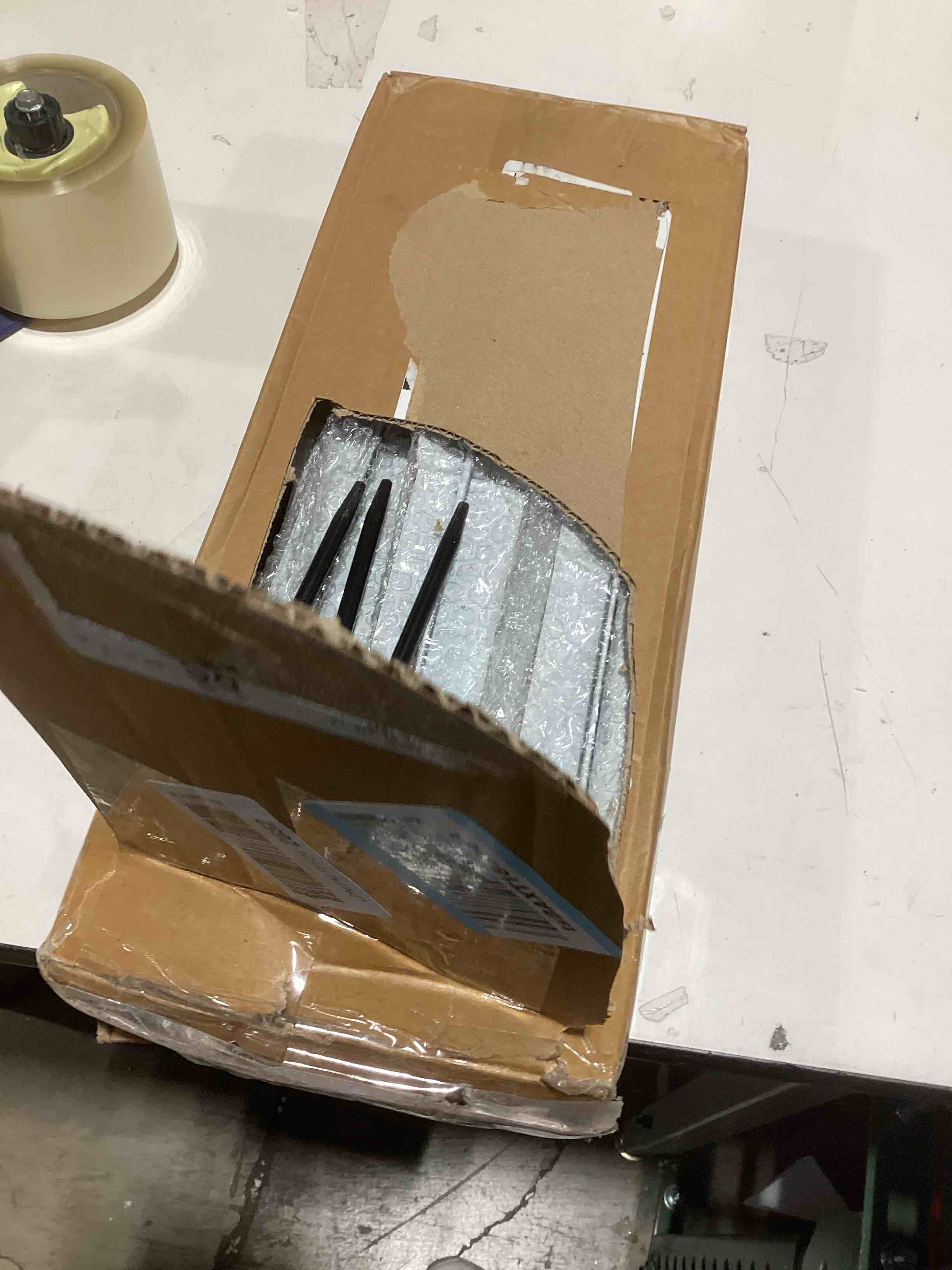 Condition photo showing As Is for Marsui 2 Pcs Large Metal Christmas Nutcracker Yard Sign with Stakes 45 Inch Xmas Yard Outdoor Decora