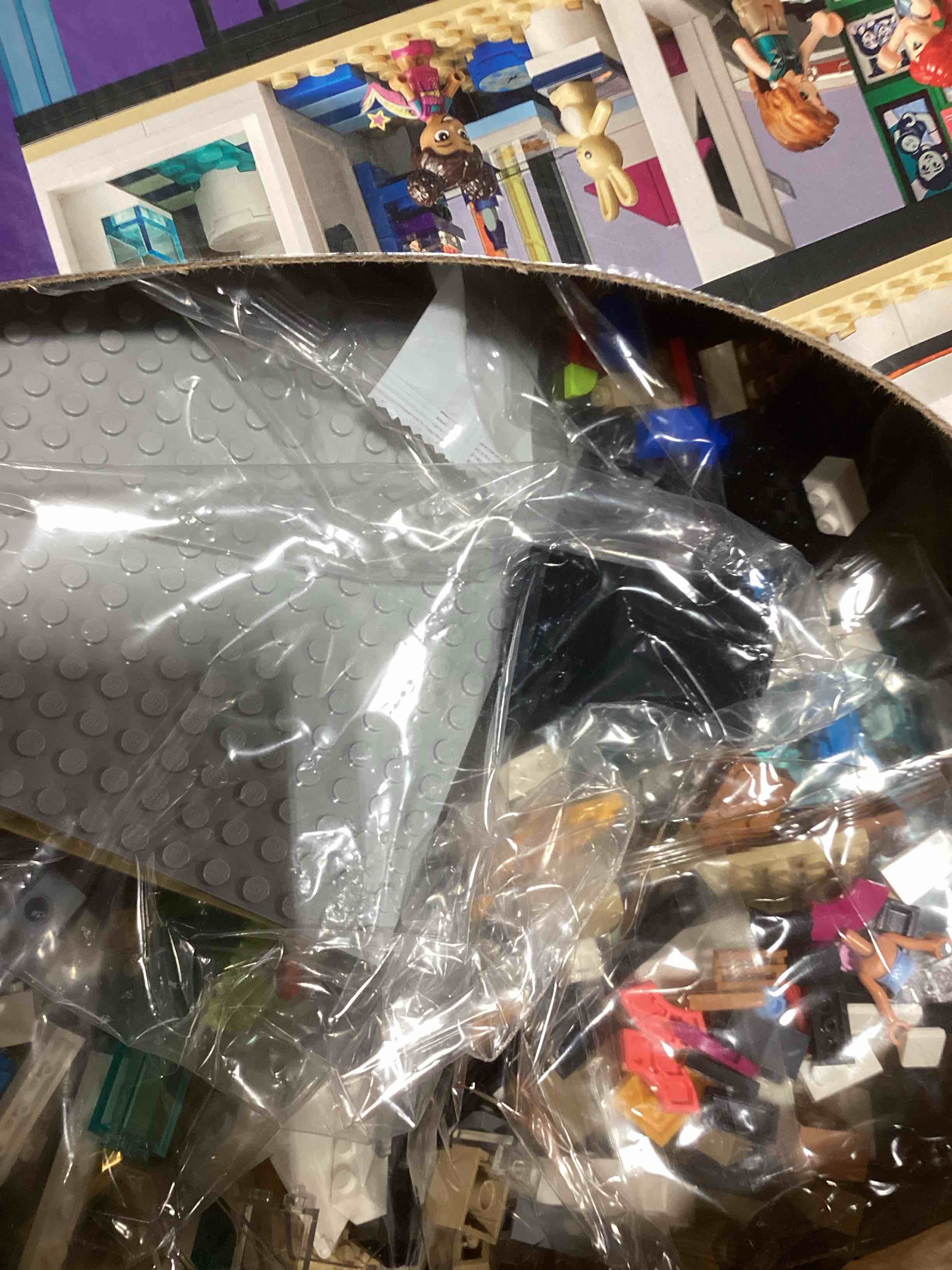 Condition photo showing As Is for LEGO Friends Andrea's Modern Mansion Doll House - Gift for Christmas - 4 Story Toy House Building To