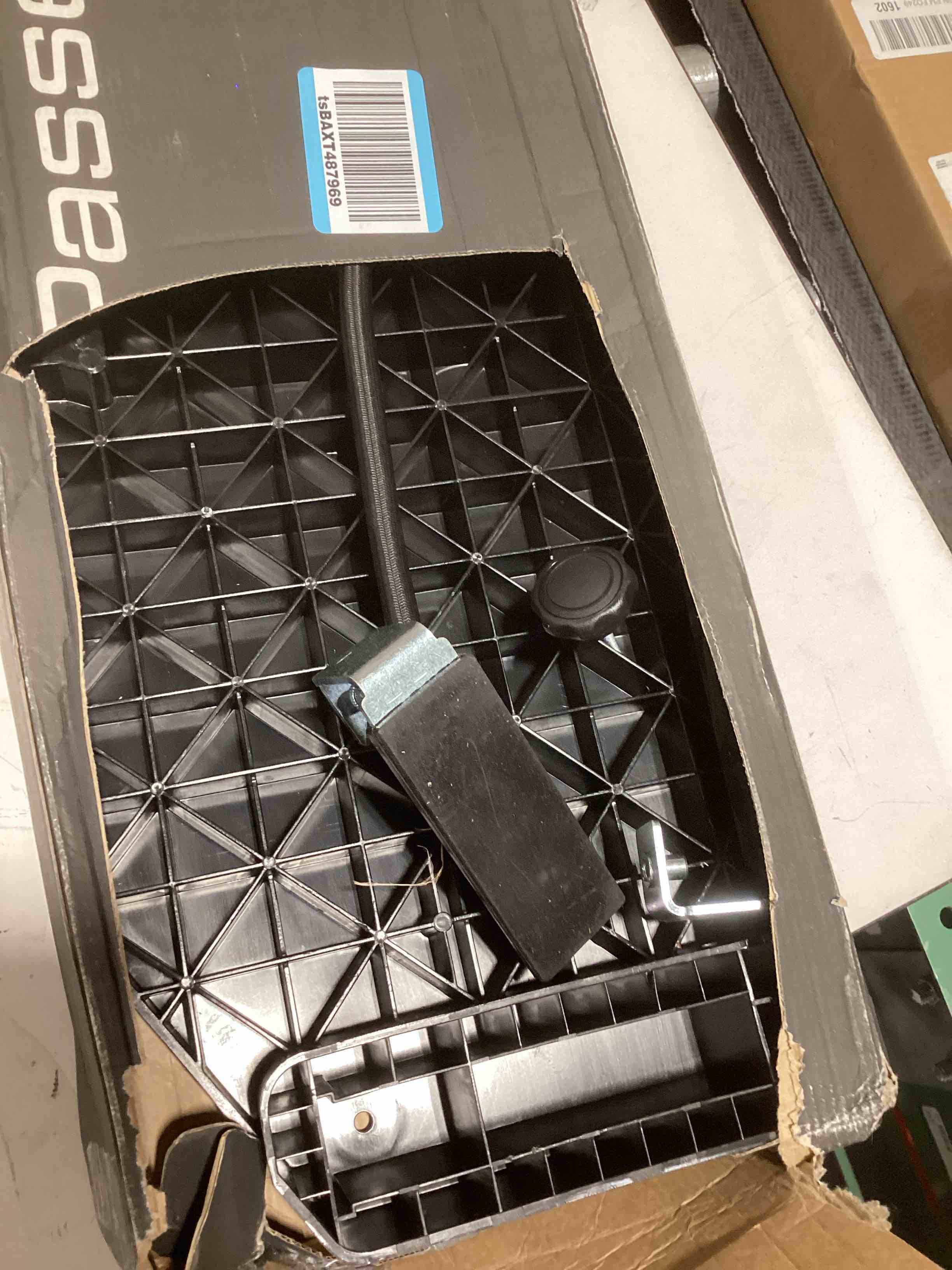 Condition photo showing As Is for Better Hockey Extreme Passer Puck Rebounder - Clamp-On Pro Professional Quality Sports Training Aid 