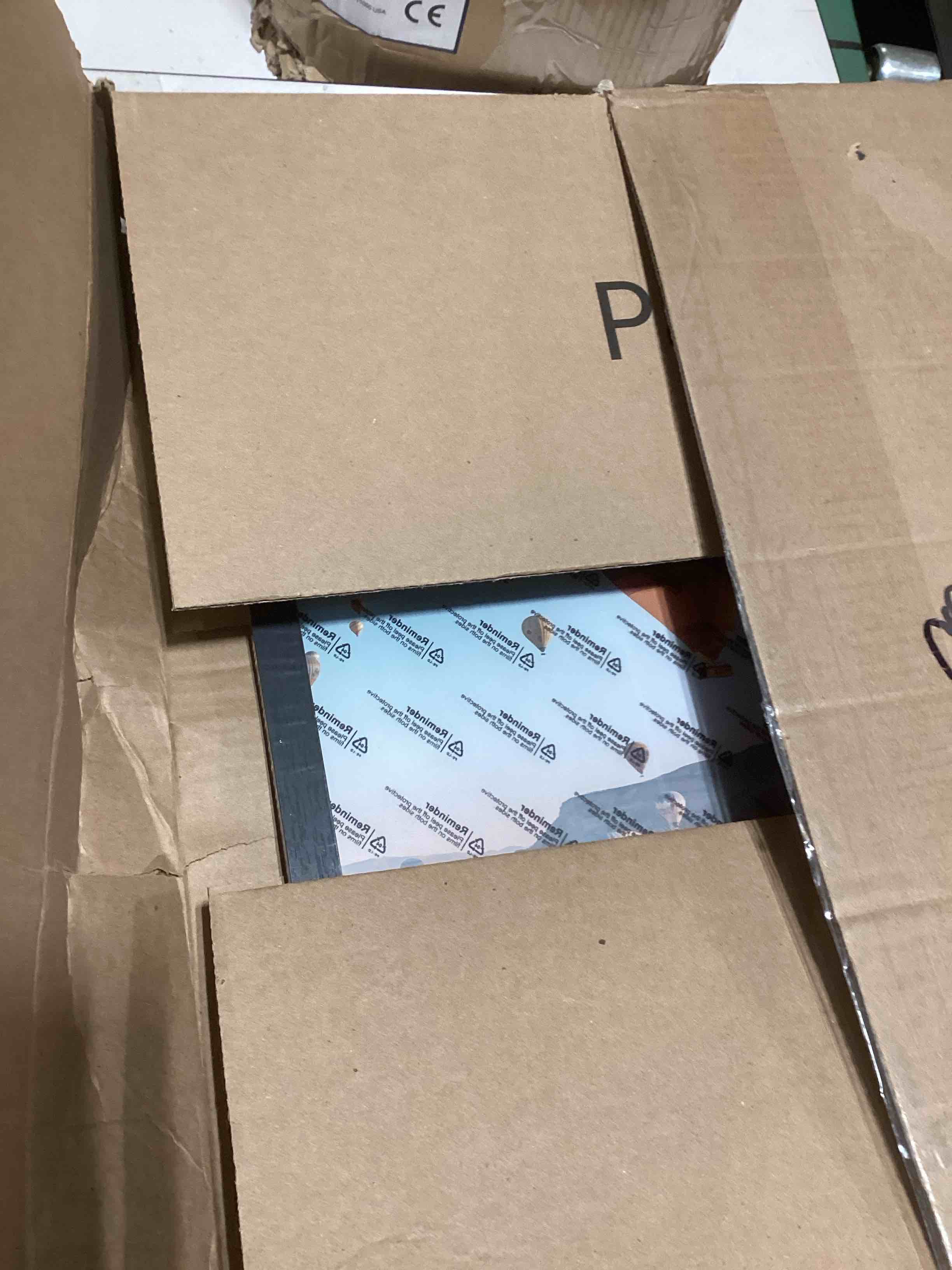 Condition photo showing As Is for JCJMY 15x18 Picture Frame Black for Poster Photo Picture, Horizontal and Vertical Formats for Wall H