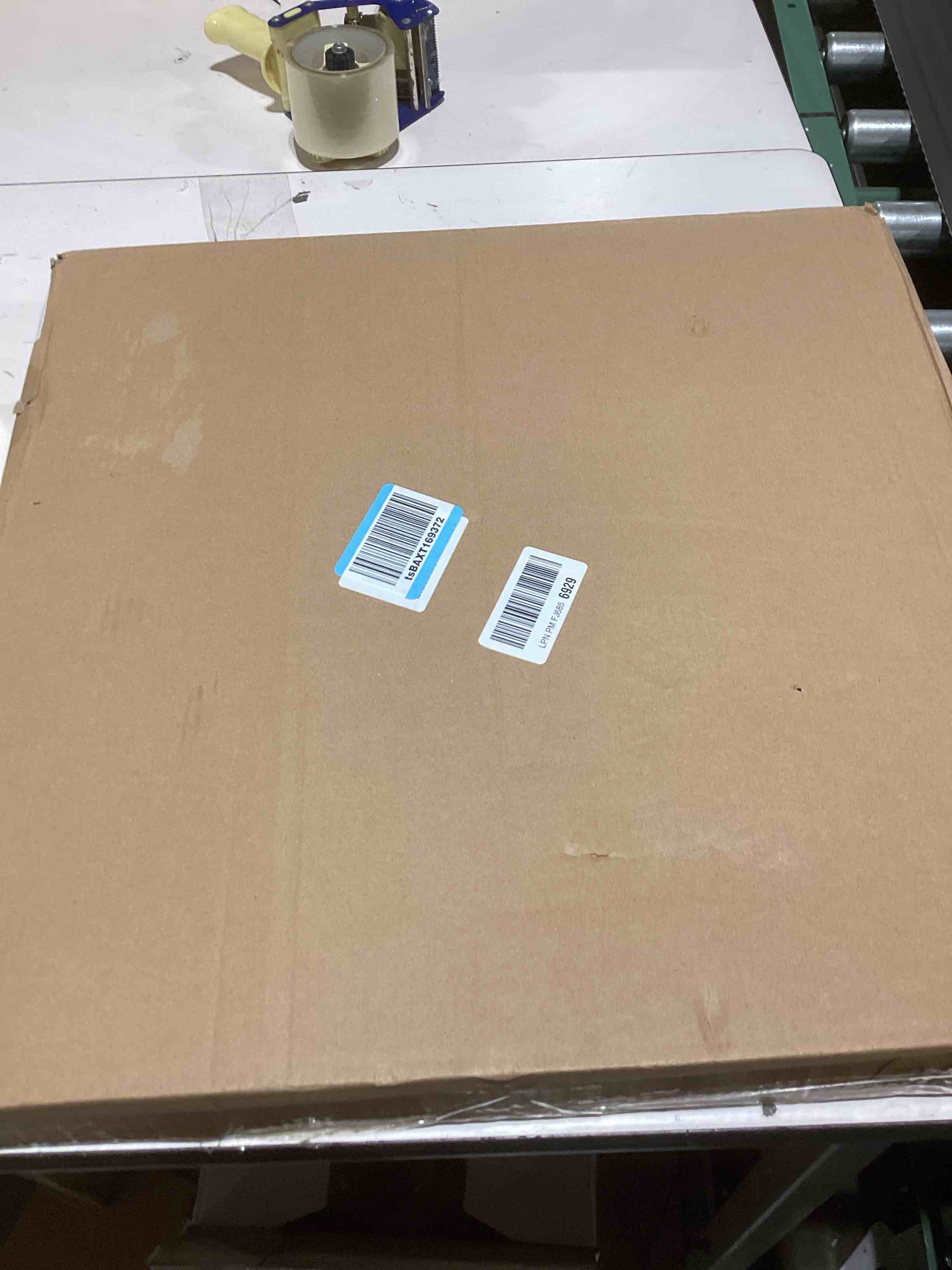 Condition photo showing As Is for party greeting Finished Large Jesus Wooden Manger Religious Christmas Decor Nativity Scene Wooden Manger with Natural Hay Fabric Nacimiento De Jesus Accessory for Indoor Outdoor Home Decoration