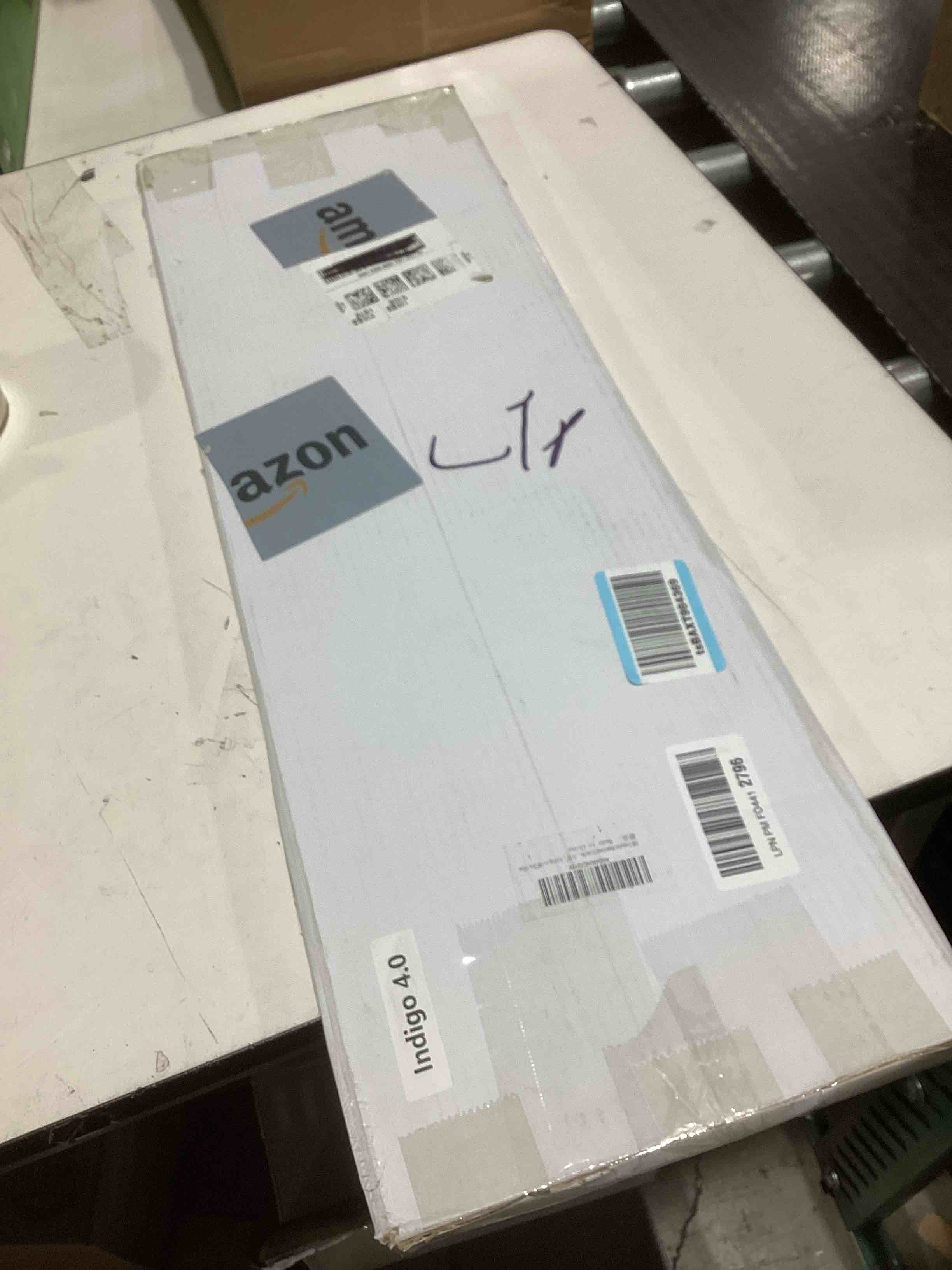 Condition photo showing As Is for YHK Transfer Board and Slide Board, Plastic Slide Board for Transferring, Slide Assist Device for Seniors Transfer to Wheelchair, Bed, Toilet, Car, 30"*7.9"*0.55", Hold up to 440 lbs, Blue Slide Transfer Board