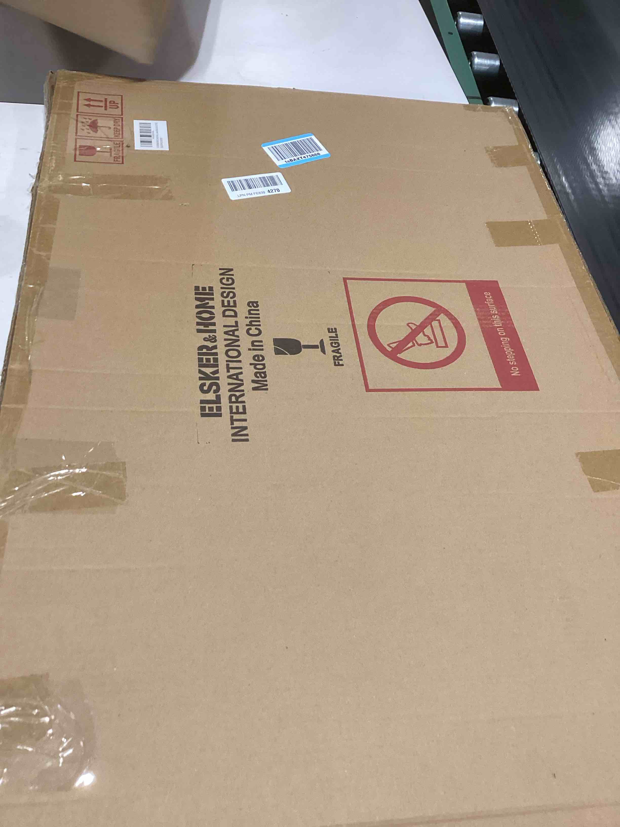 Condition photo showing As Is for ELSKER&HOME 24x36 Poster Frame 3 Pack, Black Picture Frame for Horizontal or Vertical Wall Mounting, Sturdy and Scratch-proof Black 24 x 36