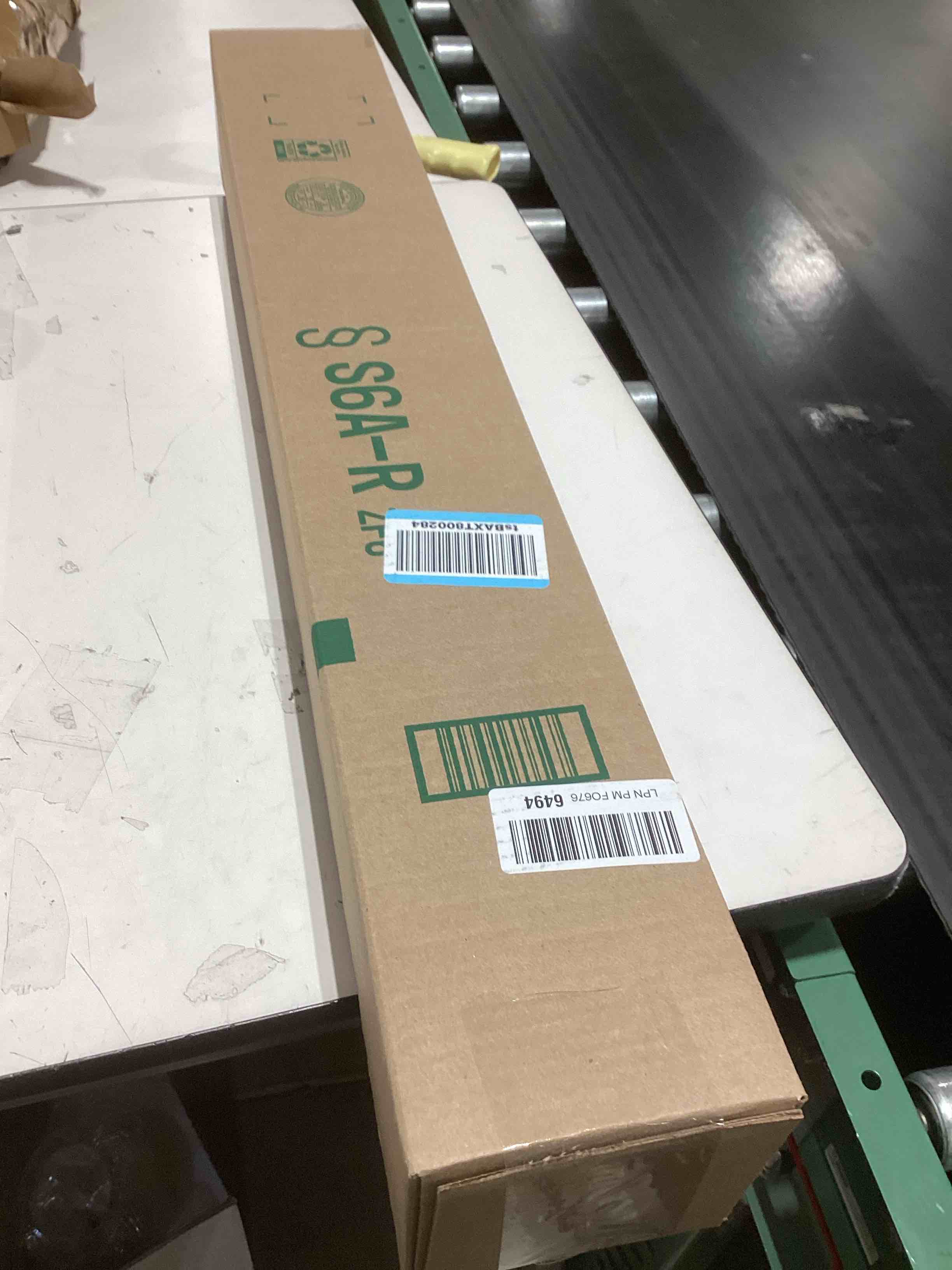 Condition photo showing As Is for 2 Pcs Stainless Steel Trim Strips 304 Brushed Stainless Steel Metal Finishing Sheet Metal Gap Strip Filler Trim for Kitchen Tools(3 x 30 Inch,Silver) 3 x 30 Inch Silver