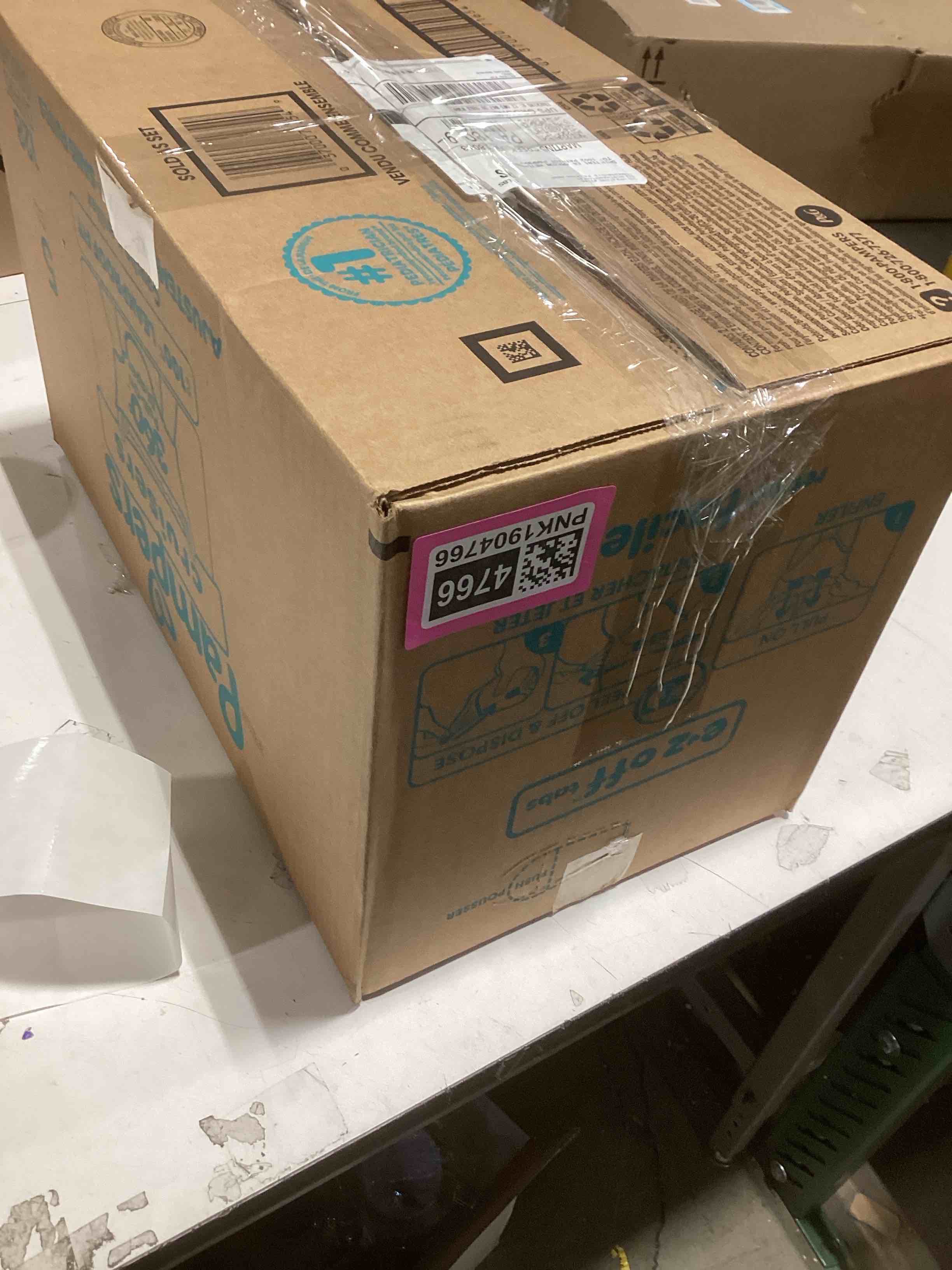 Condition photo showing As Is for Pampers Diapers - Cruisers 360 - Size 5, 128 Count, Babyproof up to 100% Leakproof Pull-On Diaper Size 5 128