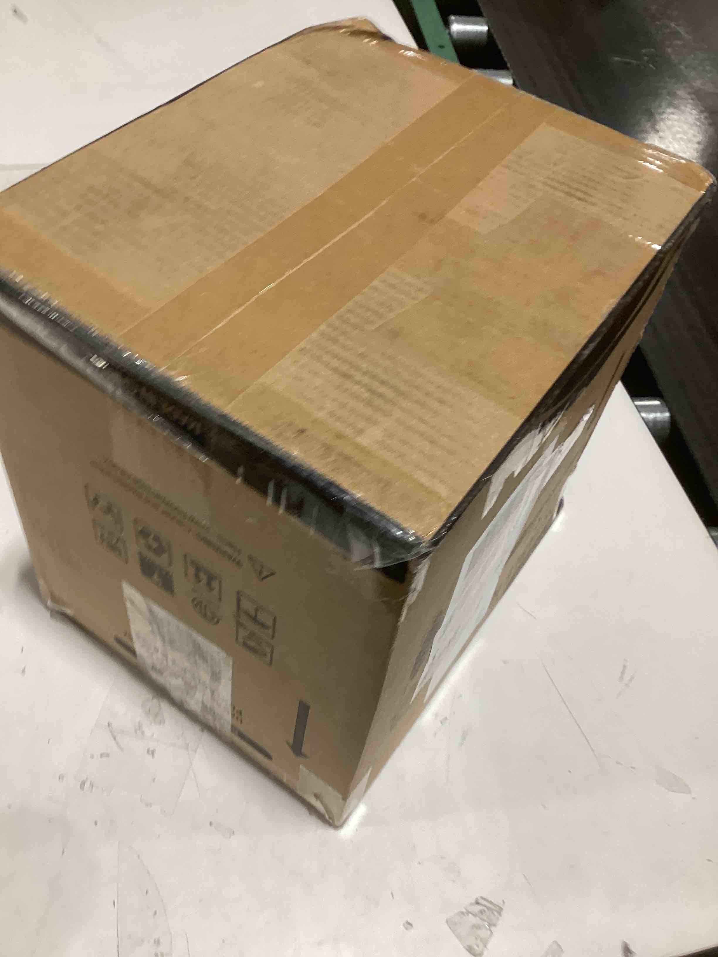 Condition photo showing As Is for Countertop Ice Maker Machine, 8 Ice Cubes in 6 mins, 26lb/Day Ice with 2 Sizes- Portable Mini, Energy Saving & Basket/Scoop for Home/Party/Travel/Camping/Bar,Black Dark Black 26Lbs/24H