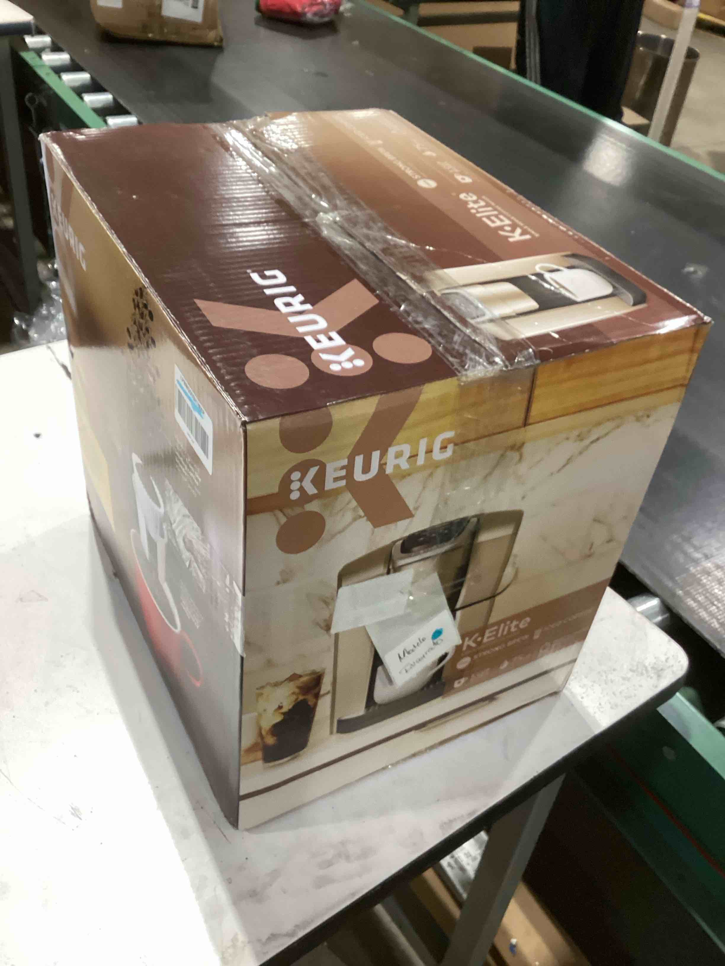 Condition photo showing As Is for Keurig K-Supreme Single Serve K-Cup Pod Coffee Maker, MultiStream Technology, 4 Brew Sizes, 66oz Dual-Position Removable Reservoir, White White Coffee Maker