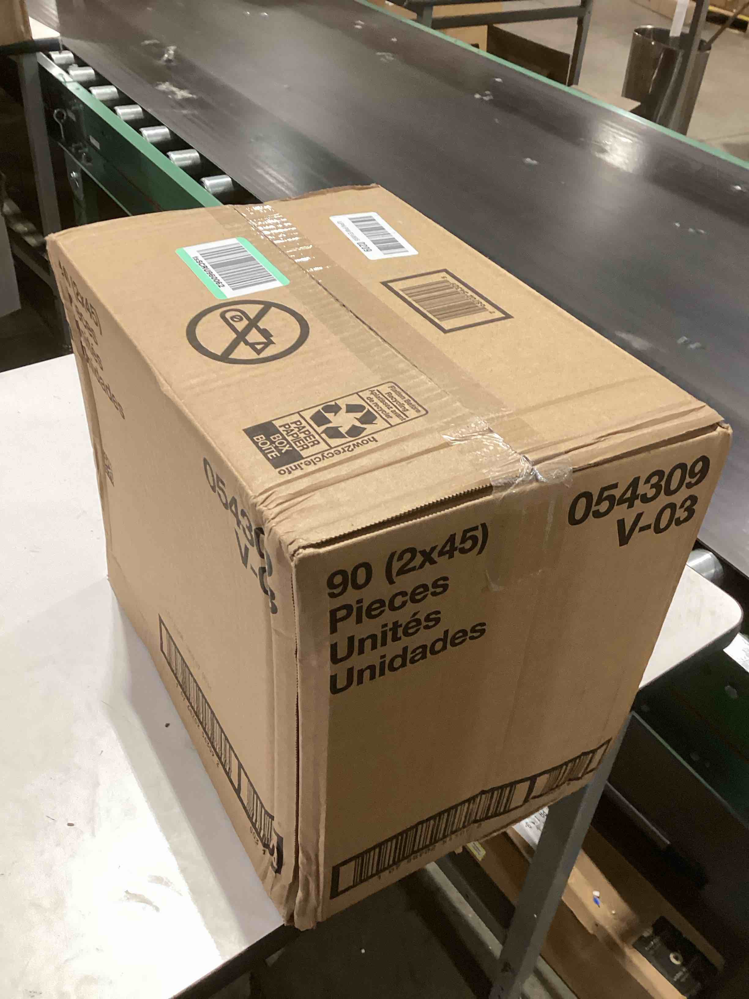 Condition photo showing As Is for TENA Sensitive Care Incontinence Pads, Bladder Control, Postpartum for Women, Overnight Absorbency, Extra Coverage, 90 Count