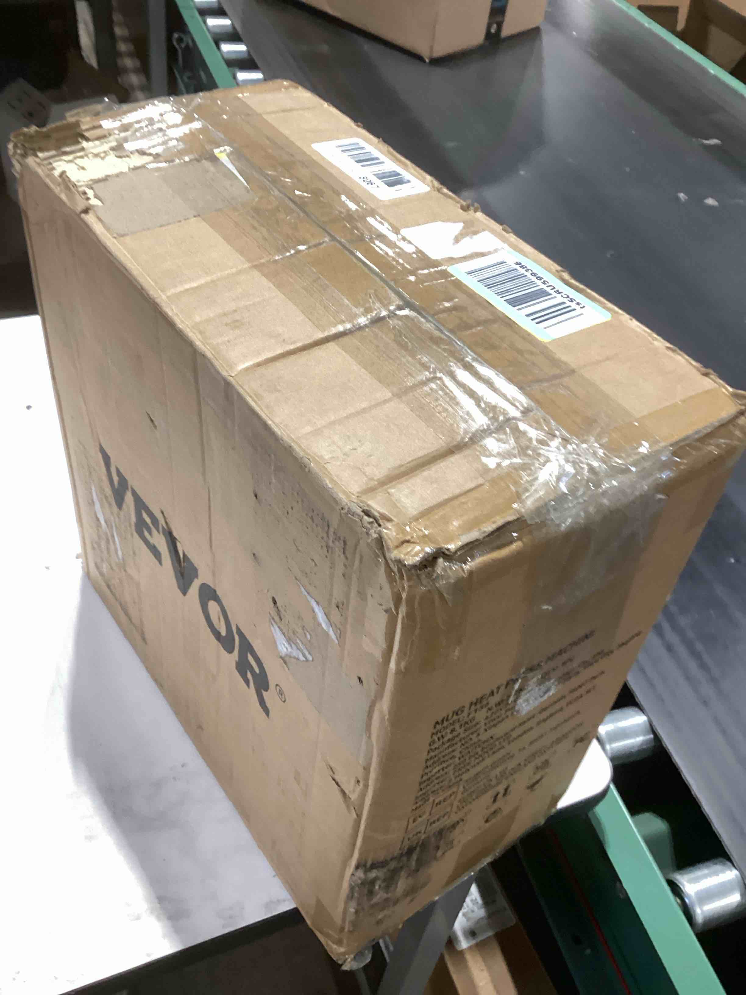 Condition photo showing As Is for VEVOR 3-in-1 Auto Hat Heat Press with 3pcs Interchangeable Platens(6.6" x 2.7", 6.6" x 3.8", 6.1" x 3"), Automatic Release&Press Knob-Style Digital Control Panel, Heat Transfer Printing for Caps