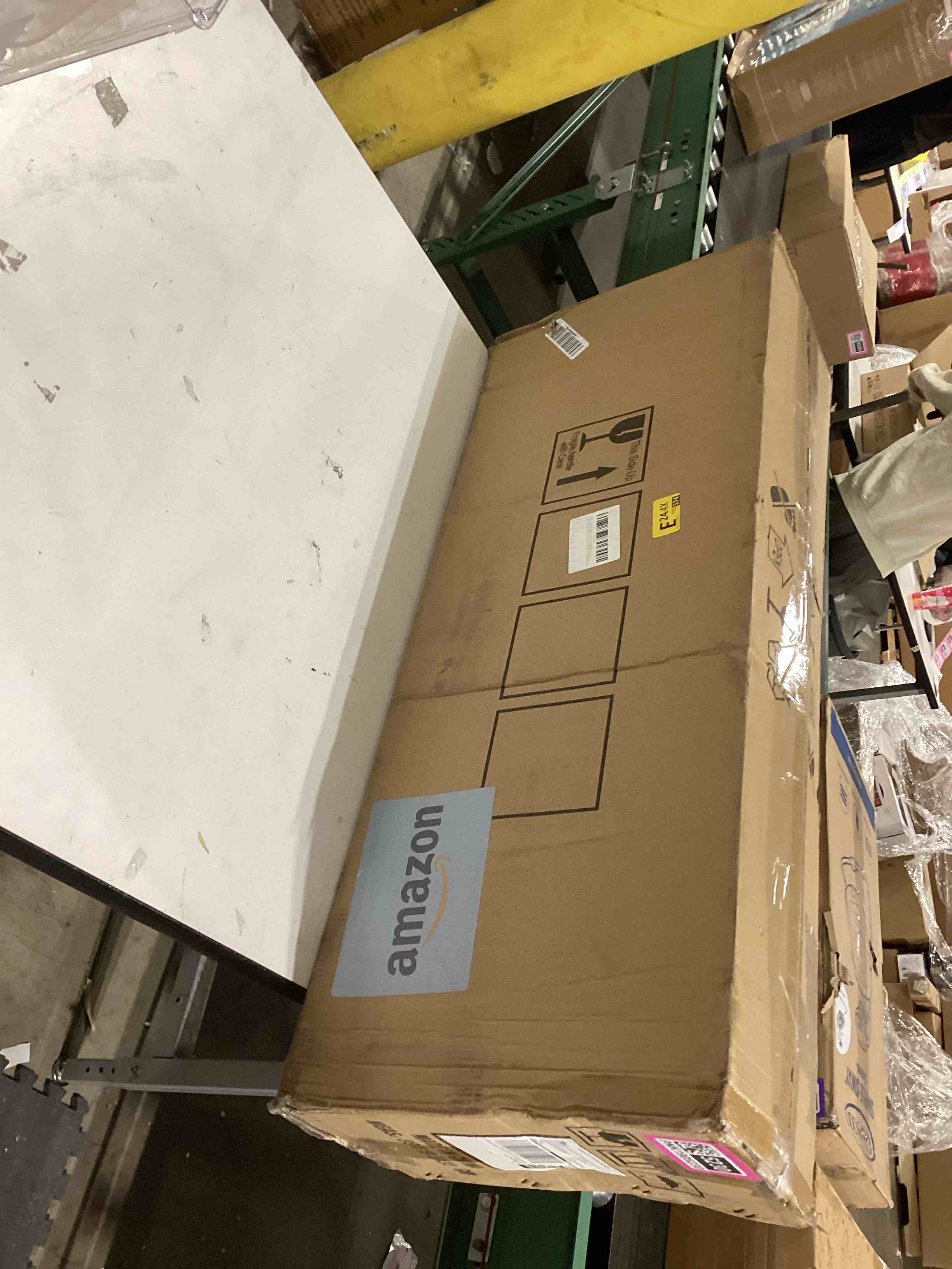 Condition photo showing Good Condition for 72 Inch Black Ceiling Fan No Light, Wood Outdoor Ceiling Fans for Patios Gazebo Porch Living Room- Modern High CFM Exterior Reversible Extra Large Ceiling Fan without Lights with Downrod 72 inch Matte Black