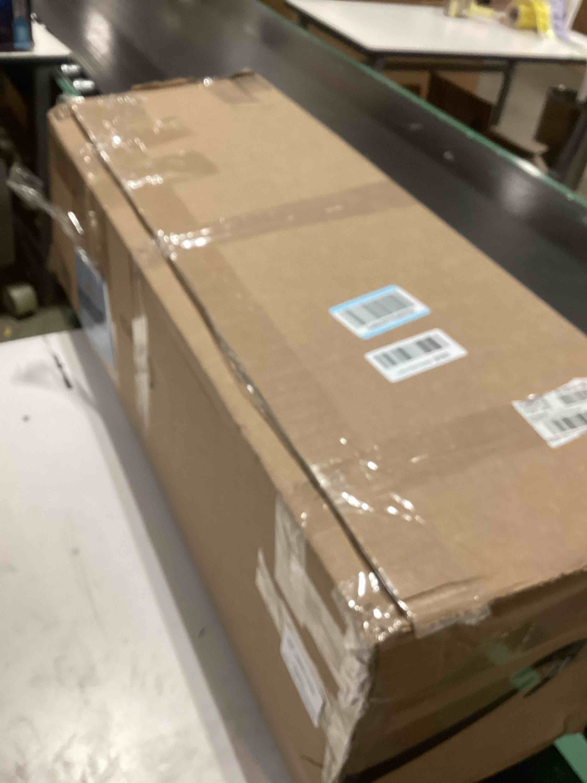 Condition photo showing As Is for 6Ft Prelit Artificial Slim Pink Valentines Tree, 240 LED Warm Lights, 658 Thick Branches, Fire-Resistant, UL Plug, Metal Stand, Hinged Pencil Christmas Tree Valentines Day Decorations Outdoor Indoor Pink - Warm White Lights 6ft