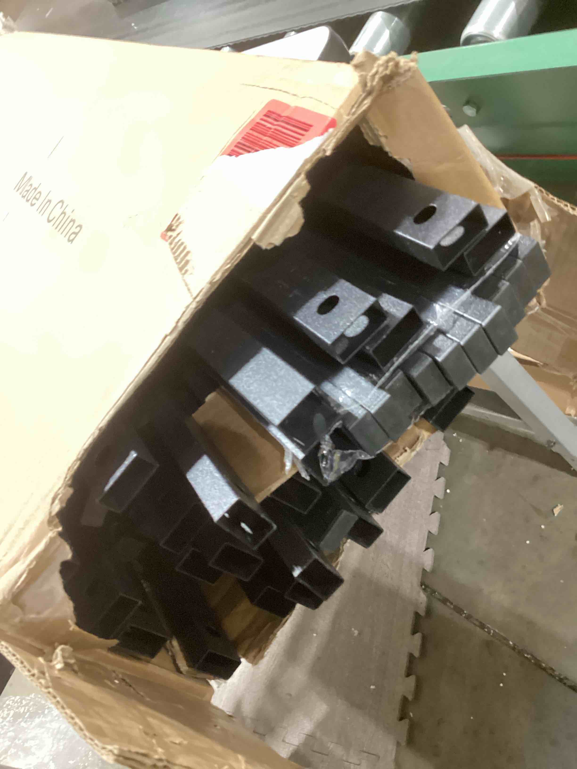 Condition photo showing As Is for Split Queen Box Spring 3 Inch, Easy Assembly Bed Foundation, Heavy Duty Low Profile Metal Box Spring for Queen Bed with Fabric Cover, Noise Free Split 3 Inches Queen