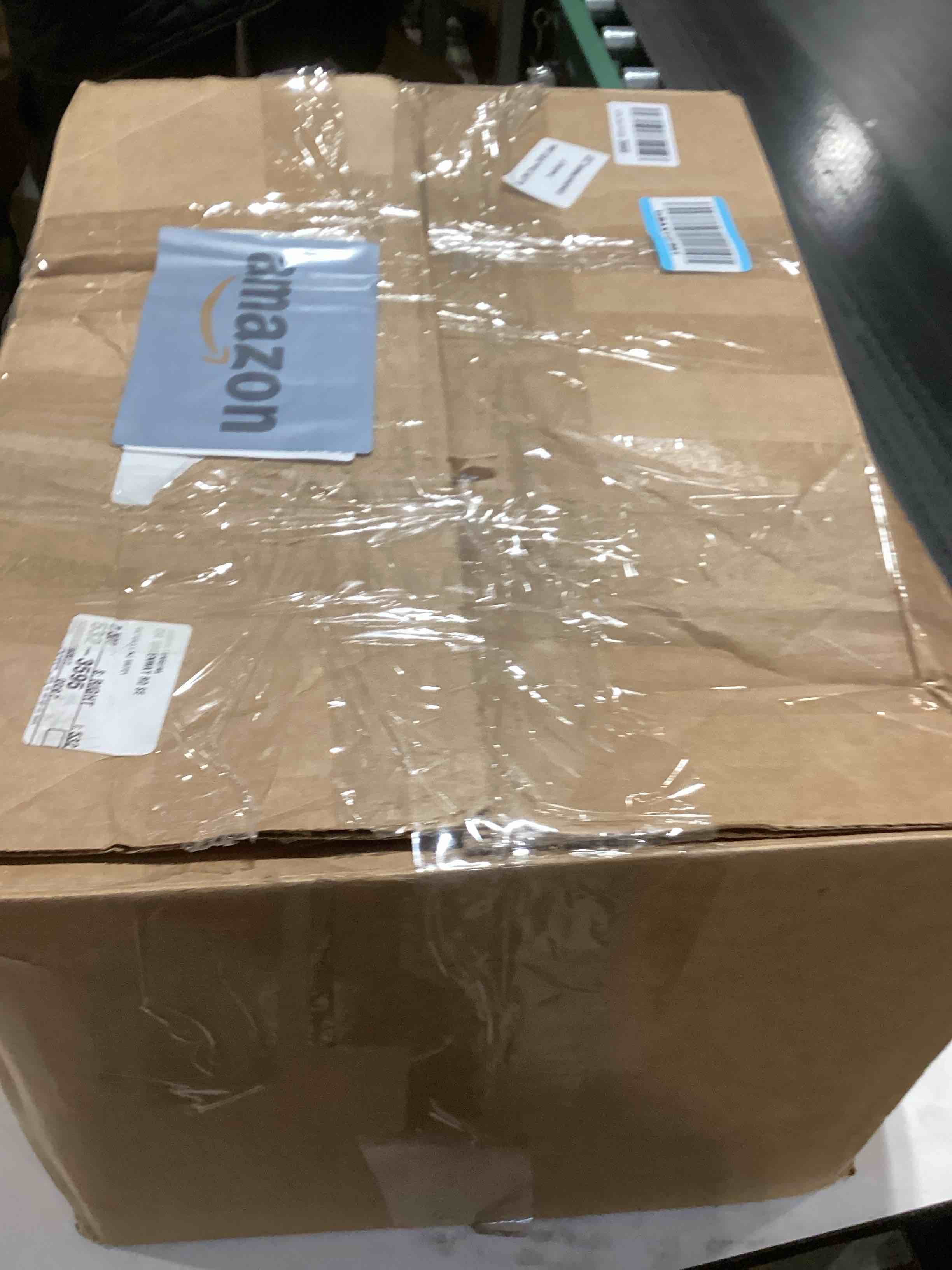 Condition photo showing As Is for Pangda 8 in X 6 ft Clear Grass Catcher Lawn Vac Hose PU Flexible Leaf Vac Collection Lawn Mower Bagger Dust Collection Hose Fits Most Brands