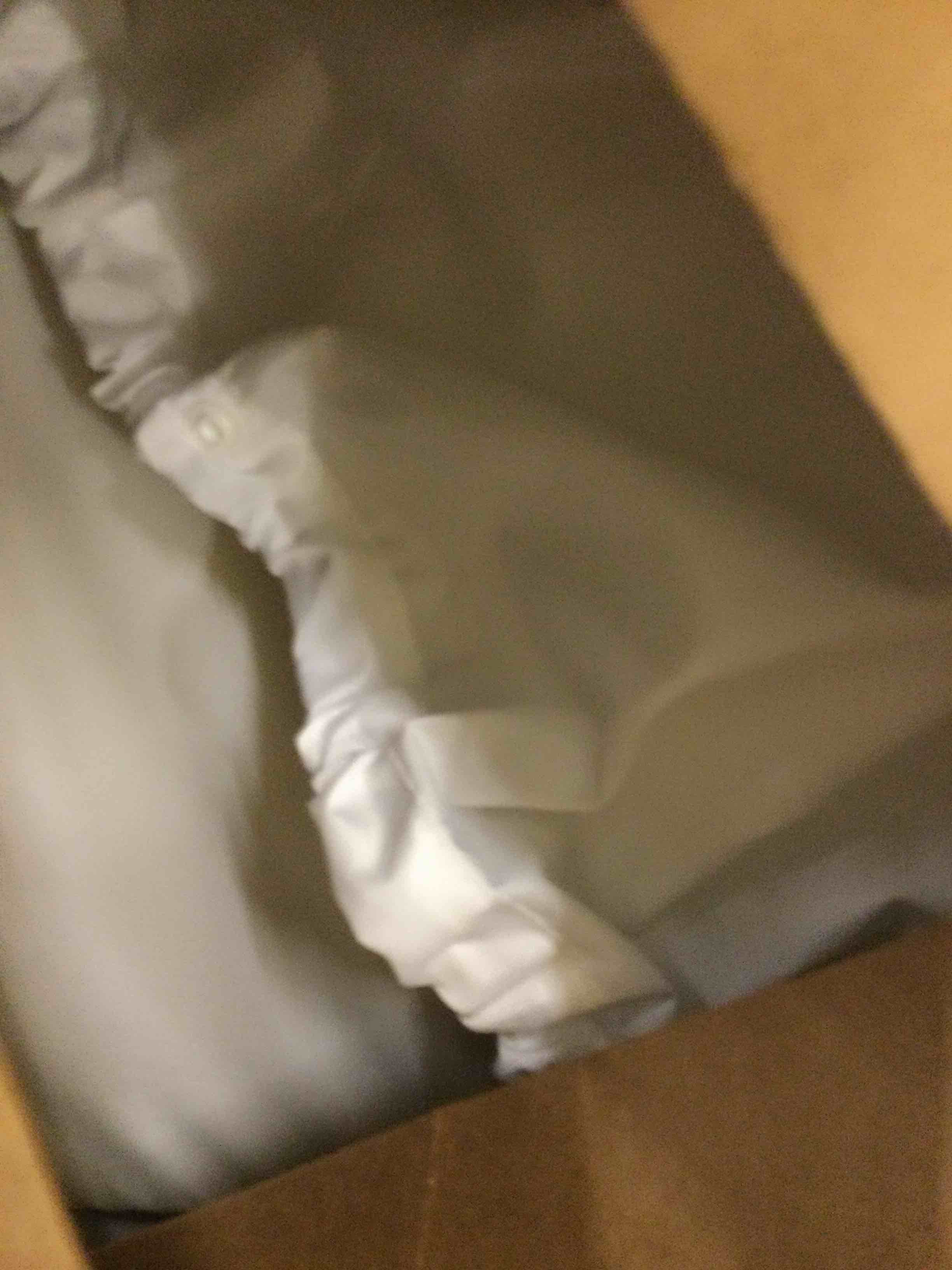 Condition photo showing As Is for Dream On Me Lacy Portable 2 in 1 Bassinet & Cradle – Lightweight Baby Bed with Rocking Feature, Canopy & Storage Basket, Locking Wheels, Mattress Included, Baby Safety Alliance Certified, 0–25 lbs Pink/White