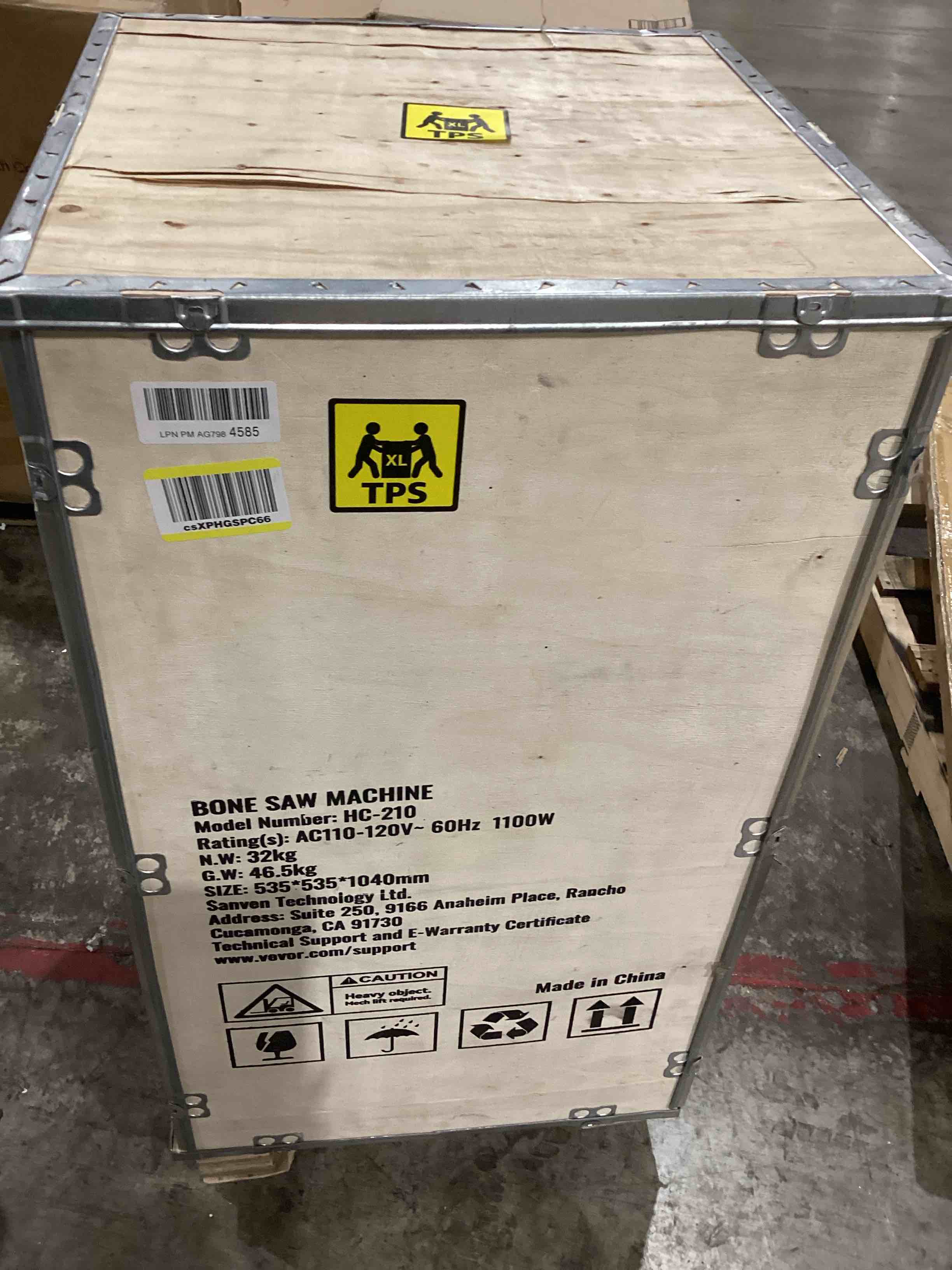 vevor bone saw machine 