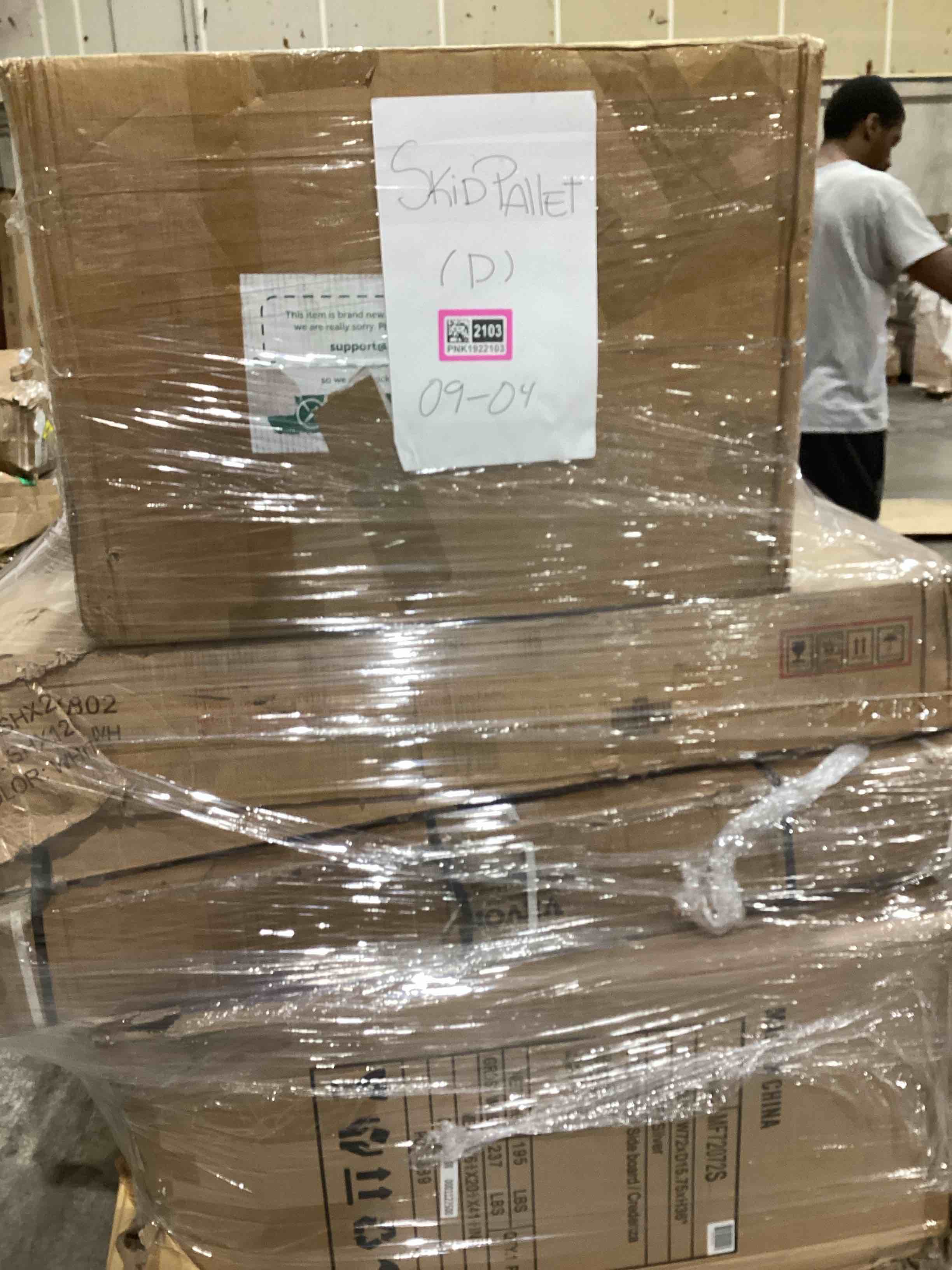 (D) 1 SKID PALLET / as is or good condition 