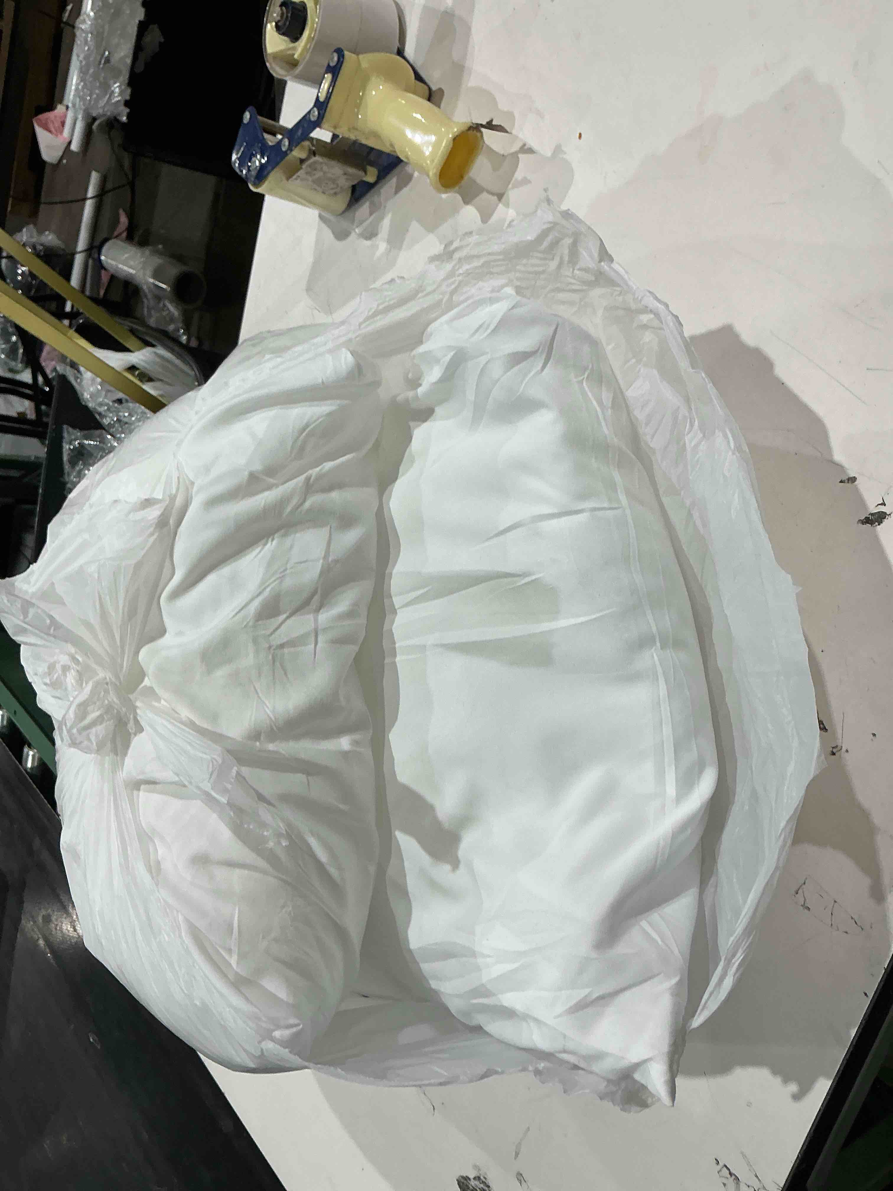 Condition photo showing As Is for miulee pillows inserts, pack of 4 18x18 inch 100% virgin microfiber filling throw pillows for bed couch sofa