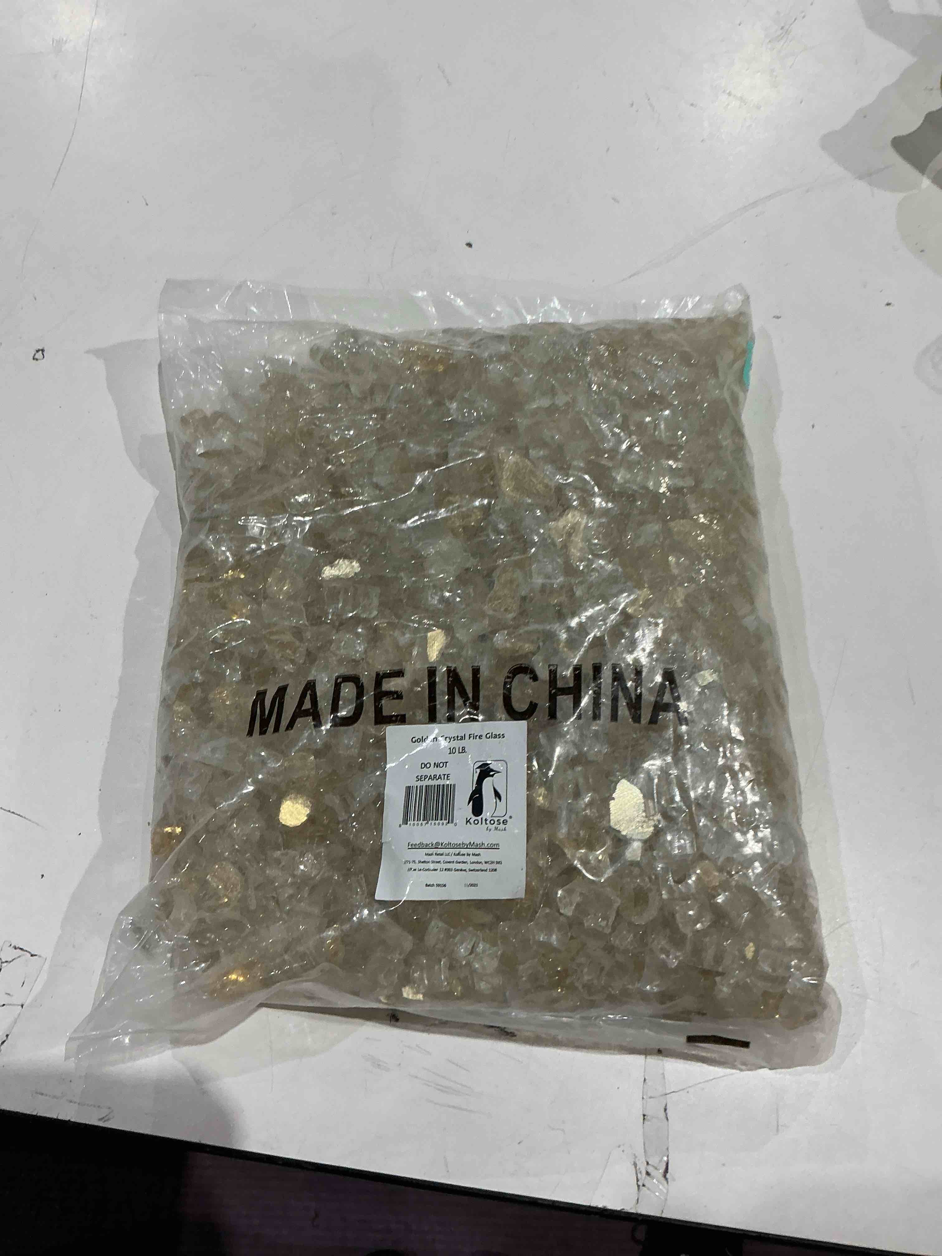golden crystal fire glass, 10 pounds of ½ in. premium tempered fire pit glass, reflective fireglass for fire pit, fire table, fireplace natural gas and propane, fire glass pellets rocks high luster (b08whh8s7h)