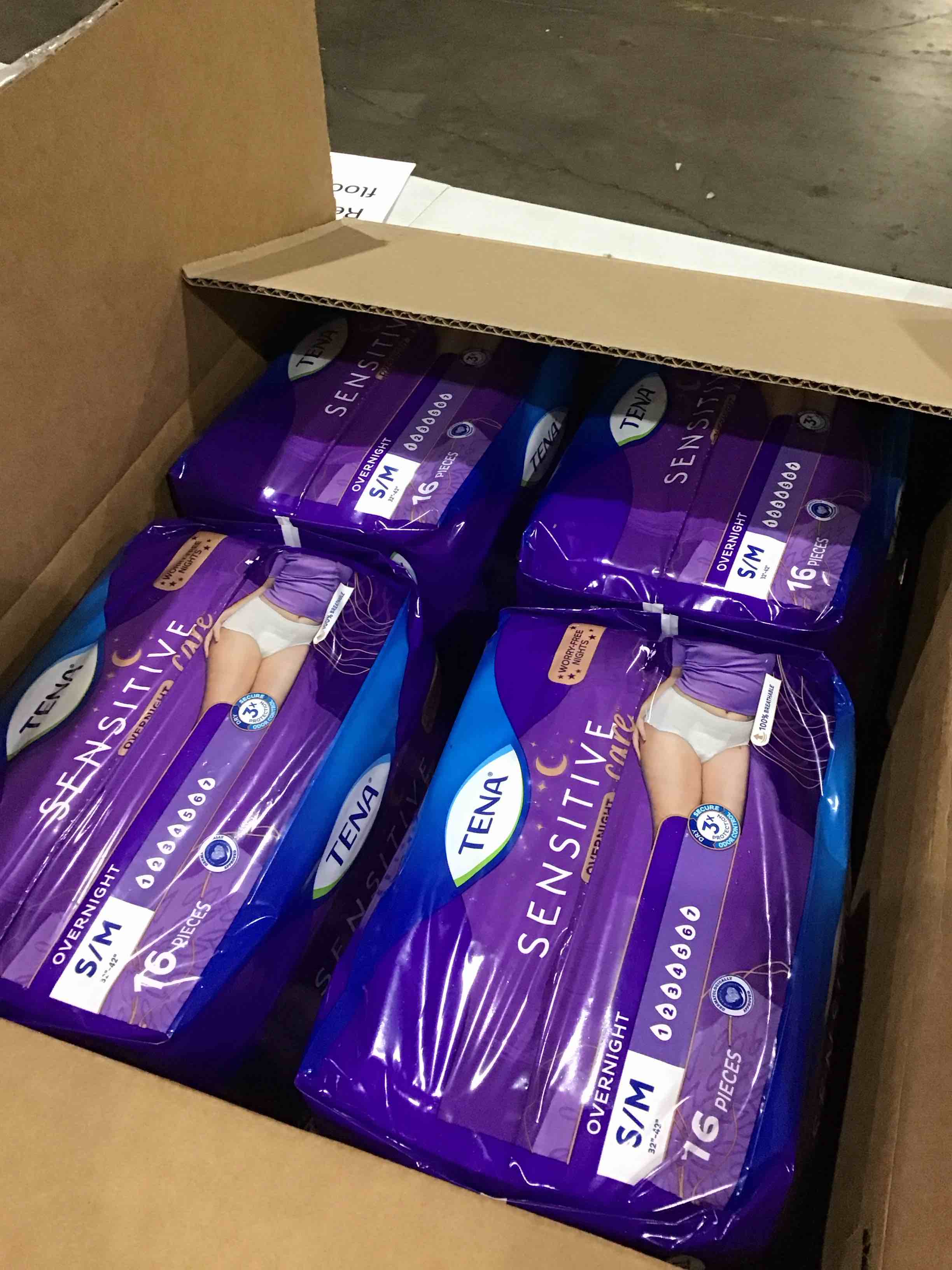 TENA Incontinence Underwear for Women, Overnight Absorbency, Intimates, 