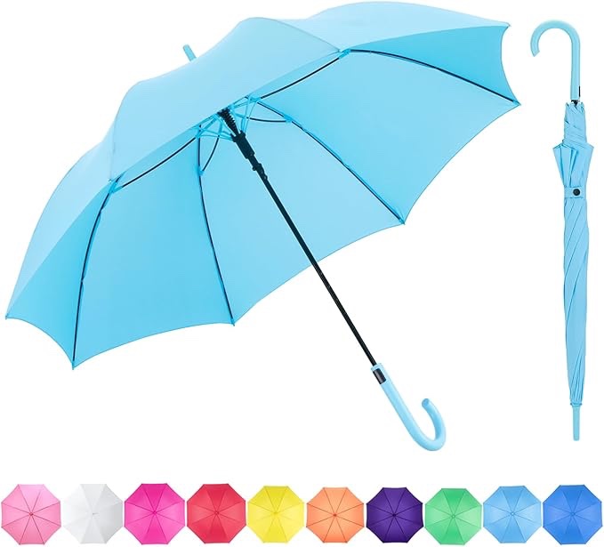 light blue children’s umbrella 
