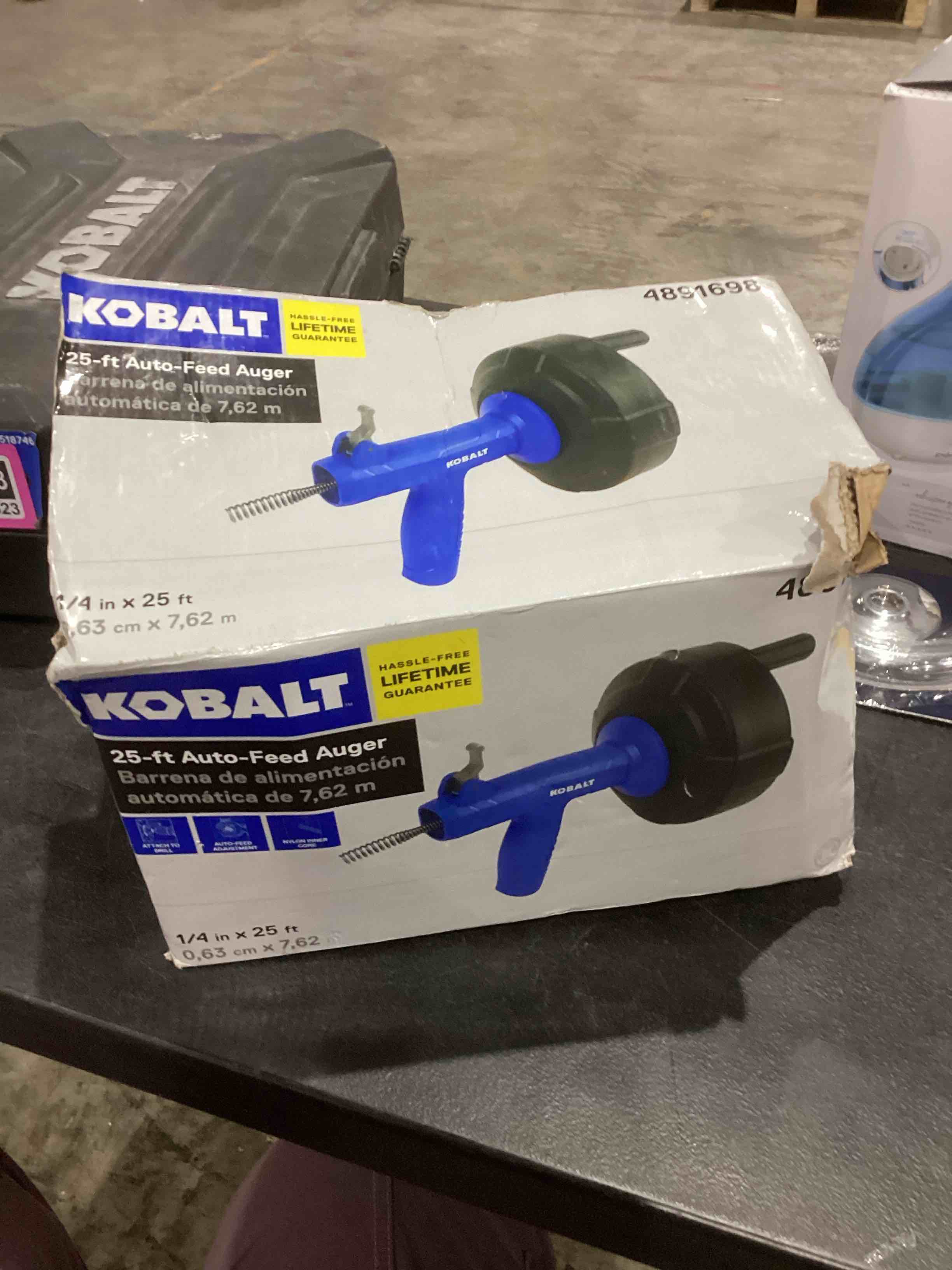 25ft auto feed auger