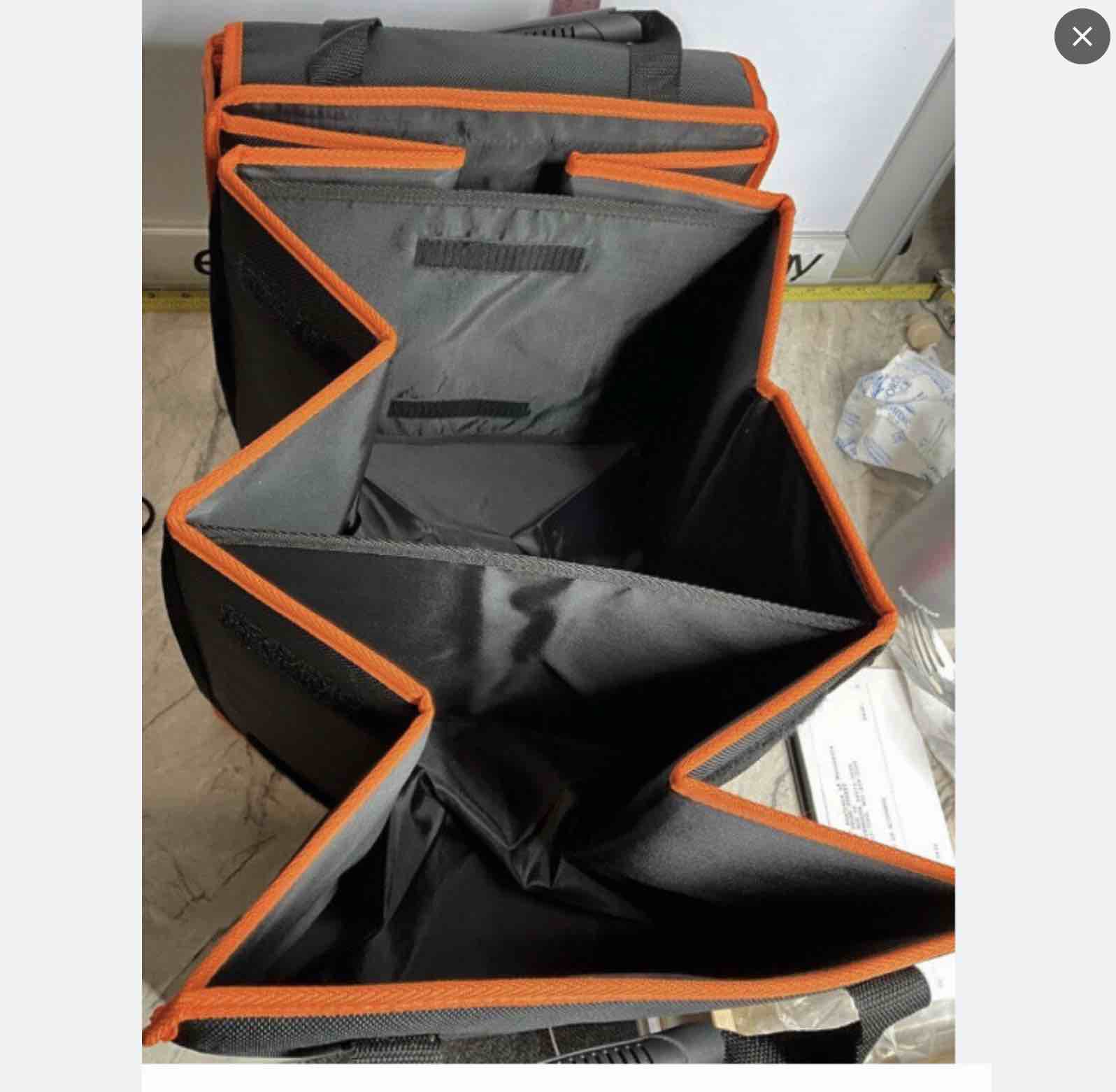 Car Trunk Storage Box Cargo Organizer Collapsible Adjustable Lid for Car SUV